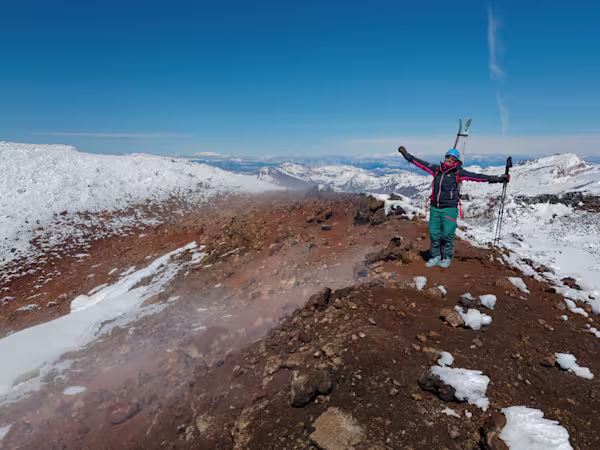 Il cratere dell’Antuco