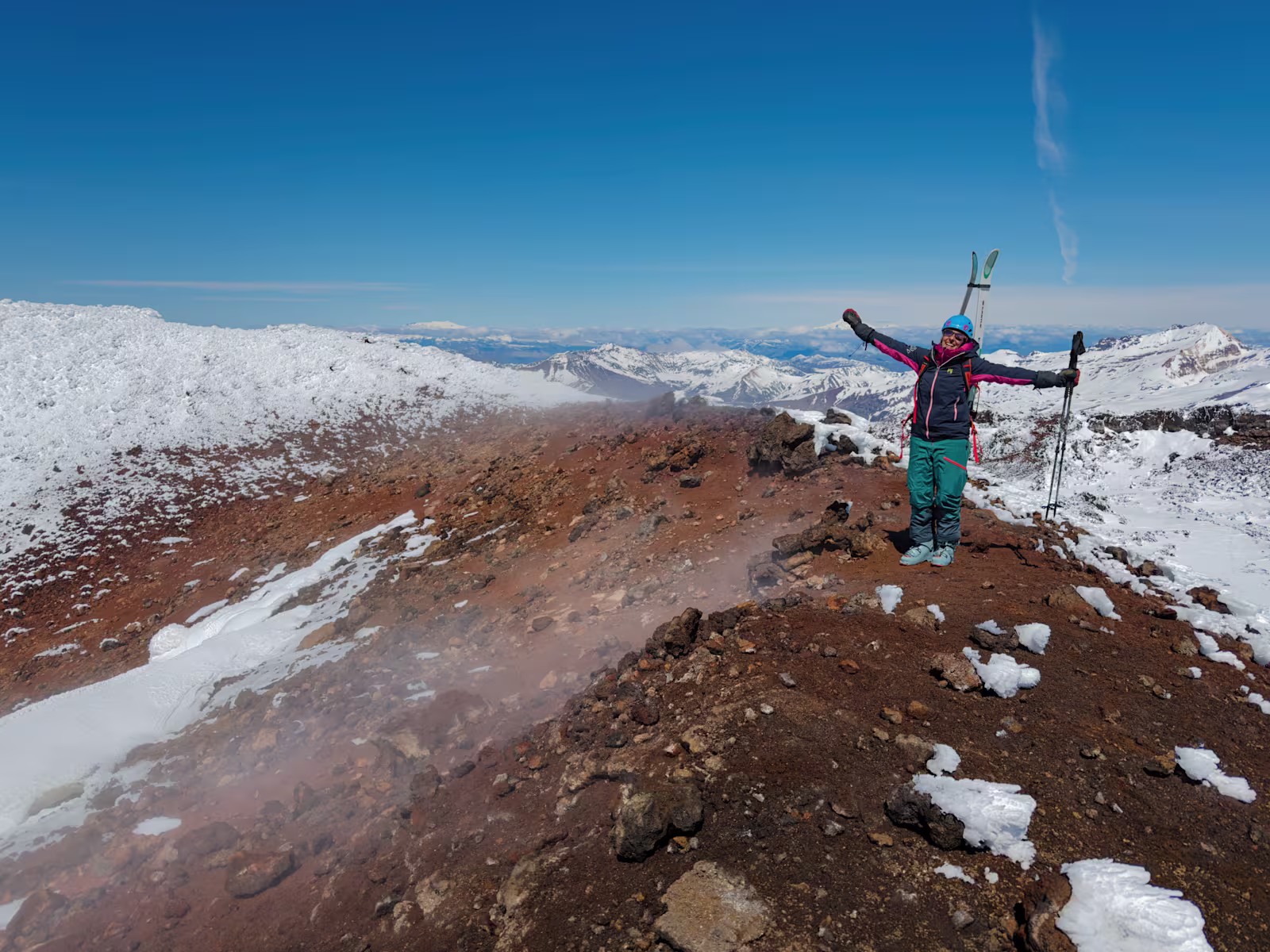 Il cratere dell’Antuco