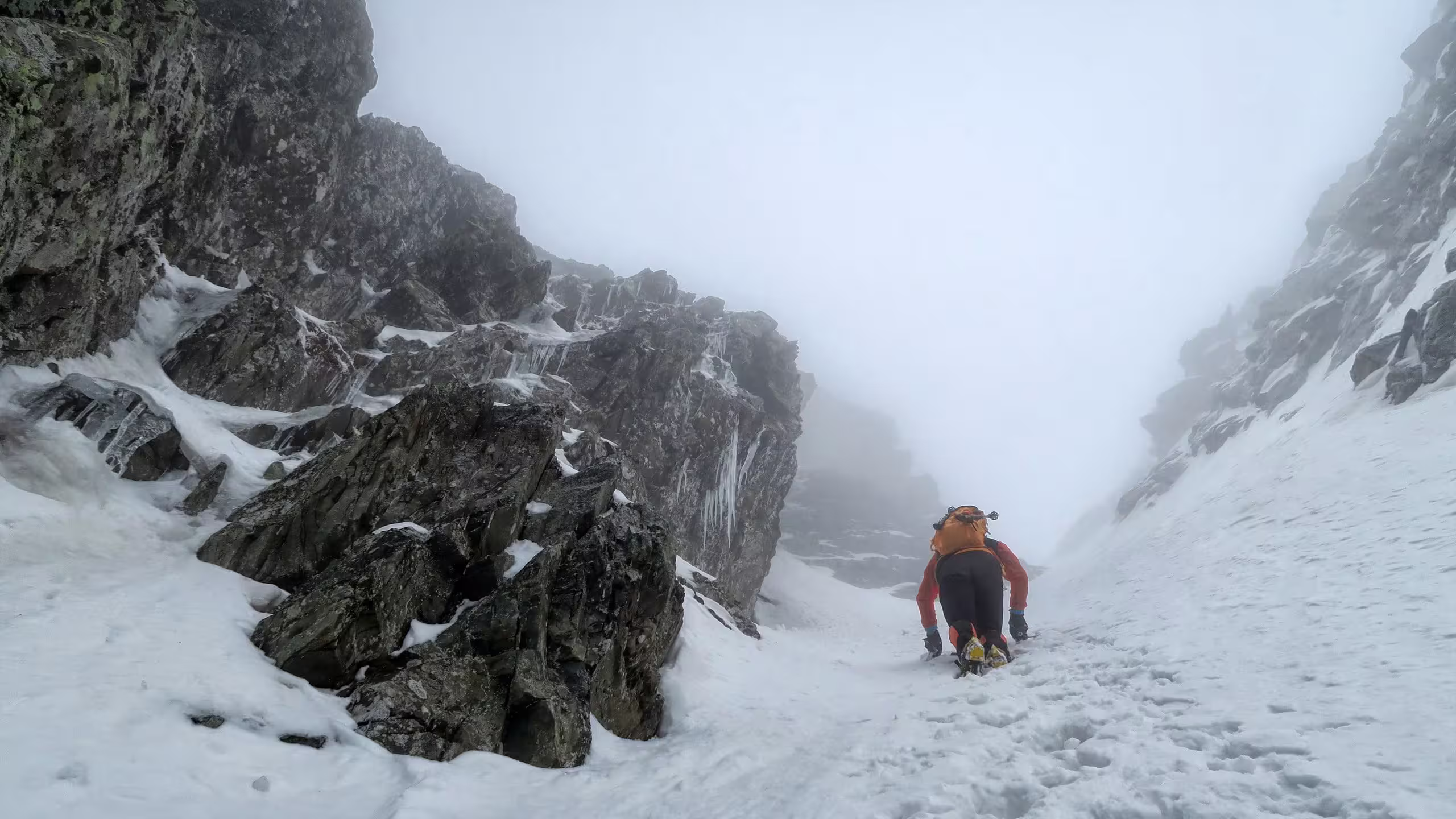 Uscita del Canale nord del Grabiasca