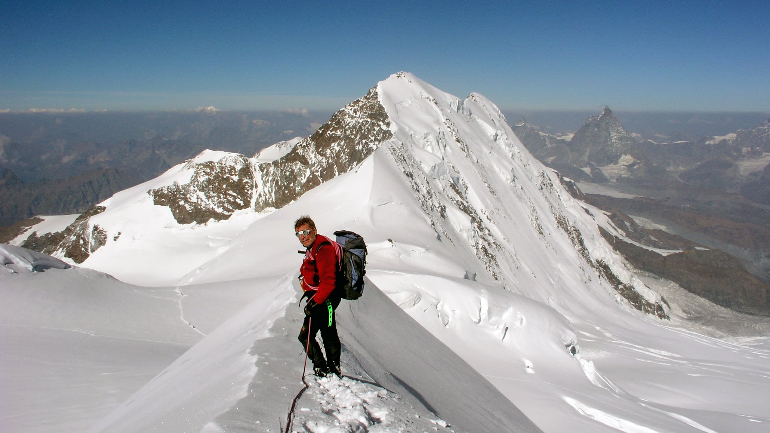 Traversata delle cime del Rosa