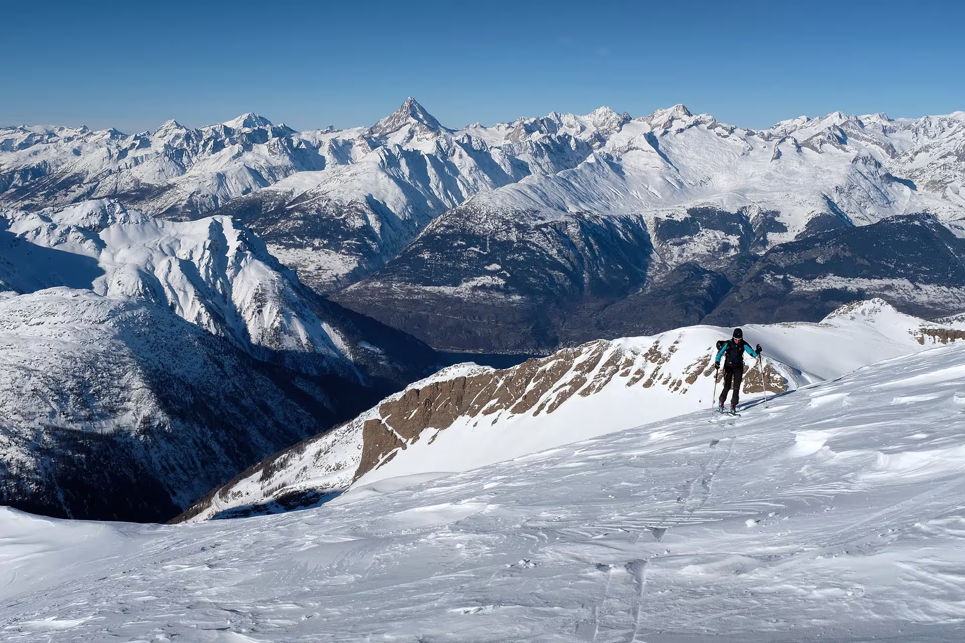 Panorama sul Vallese