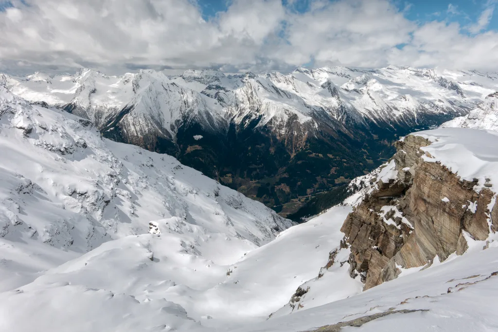 La Mesolcina dalla vetta del Pizzo della Sancia