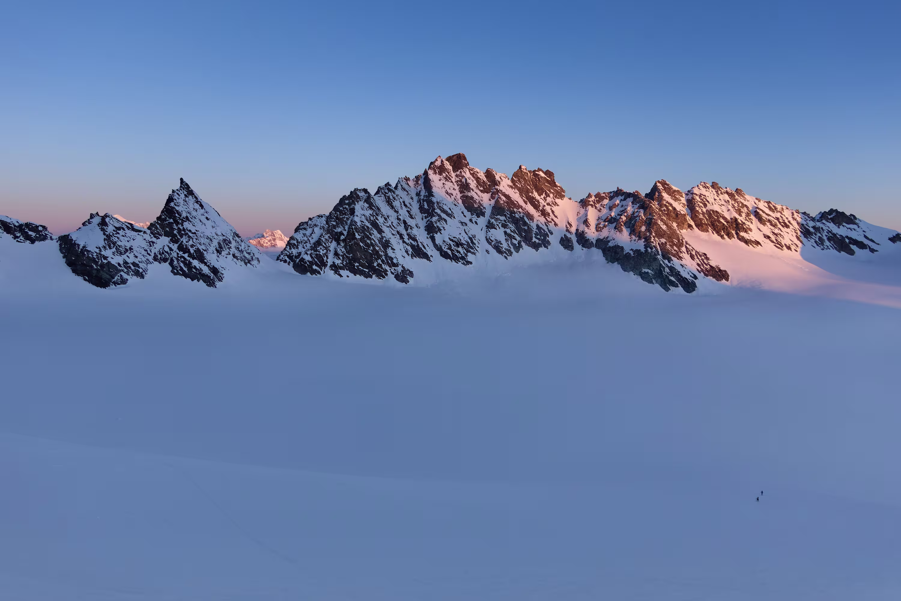 Finalmente sorge il sole, fa freddo!