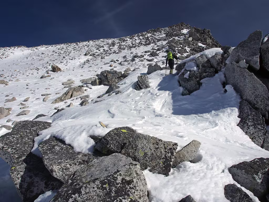 Cresta finale del Chuebodenhorn