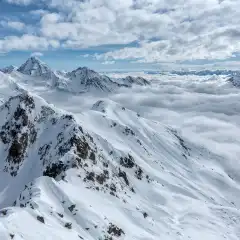 Il Piz Linard dal Piz Champatsch