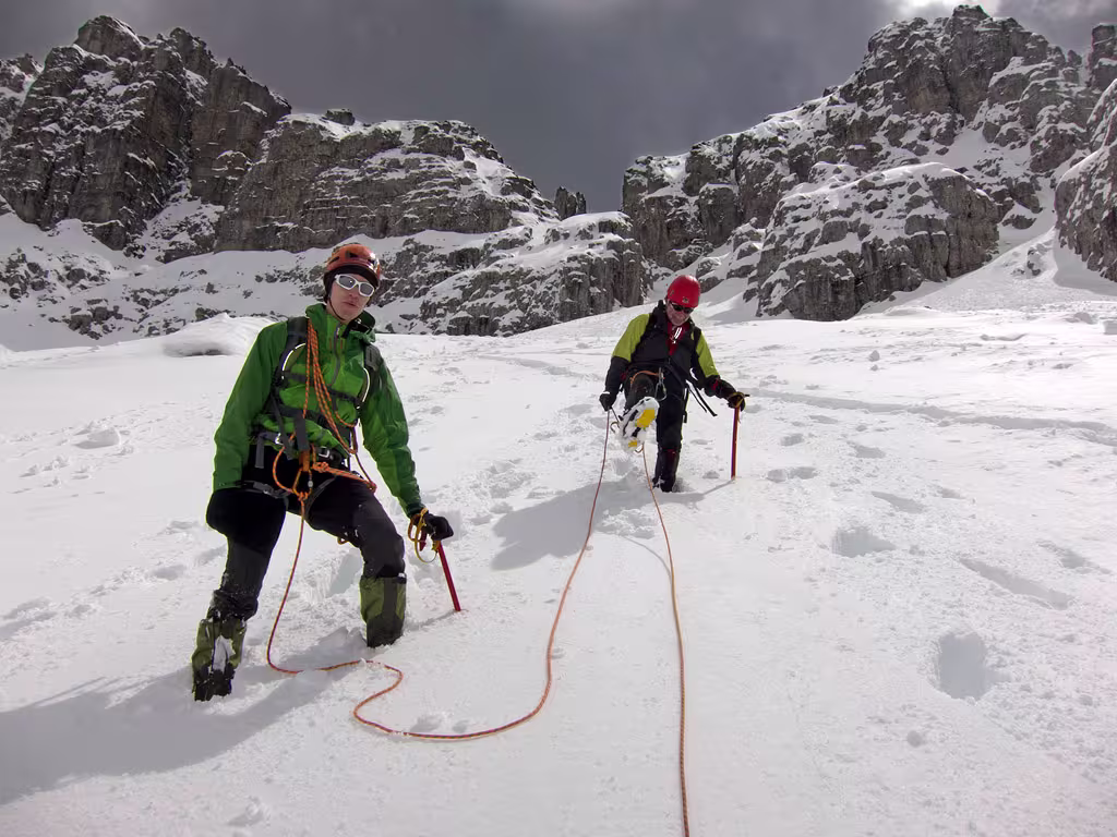 In fondo al canalone