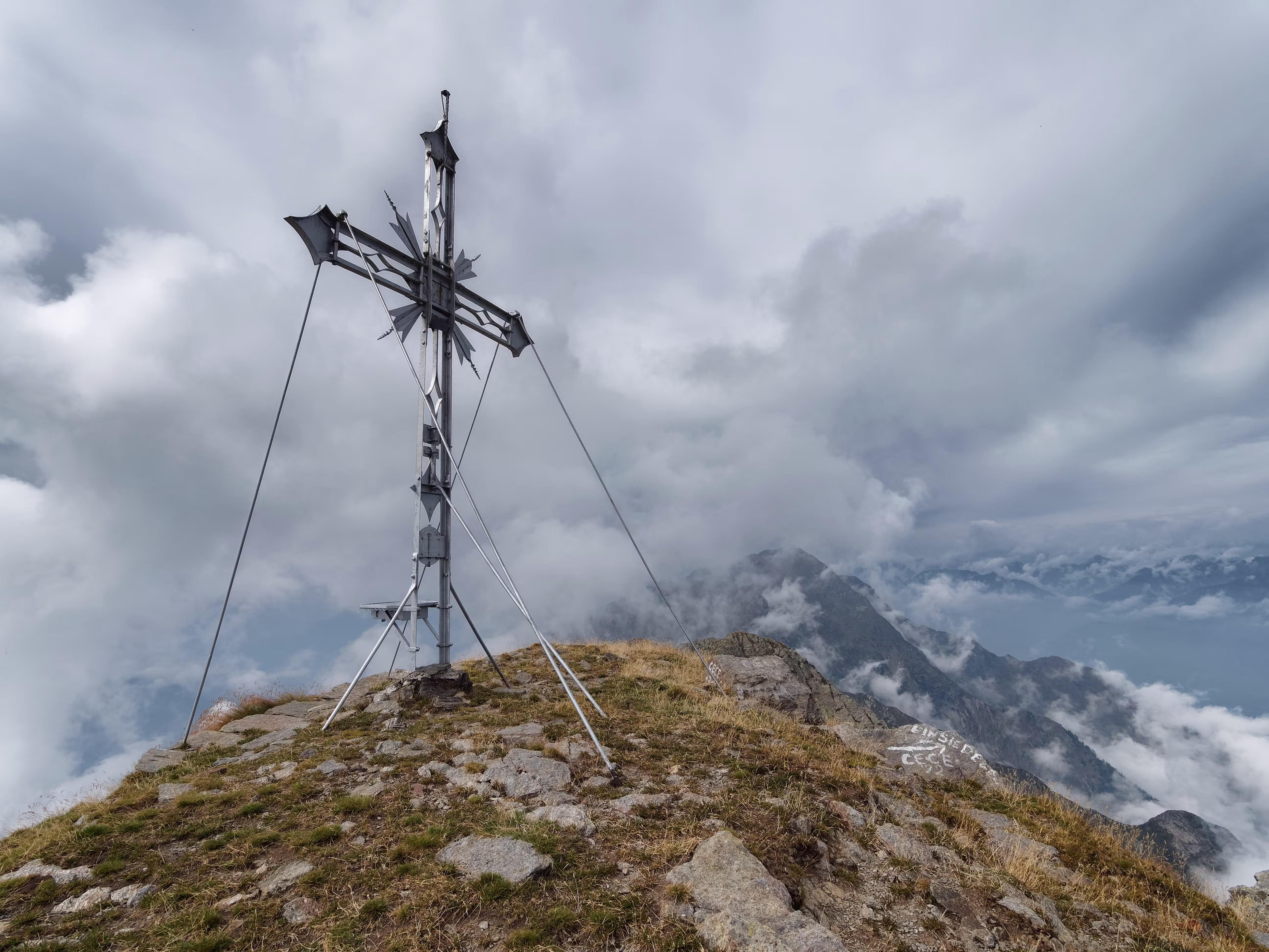 La vetta del Pizzo Alto
