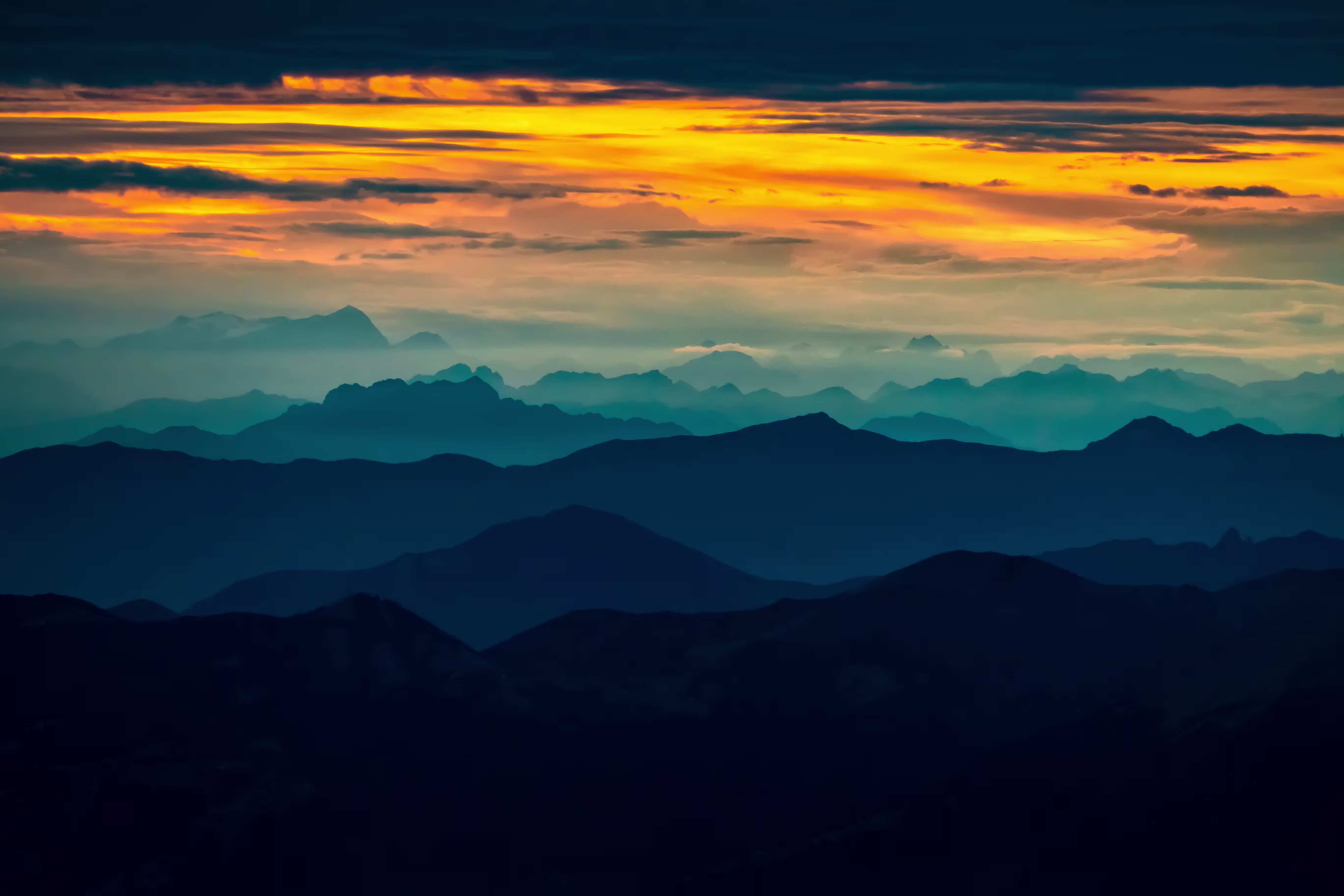 Tramonto sulla cima della Grignetta
