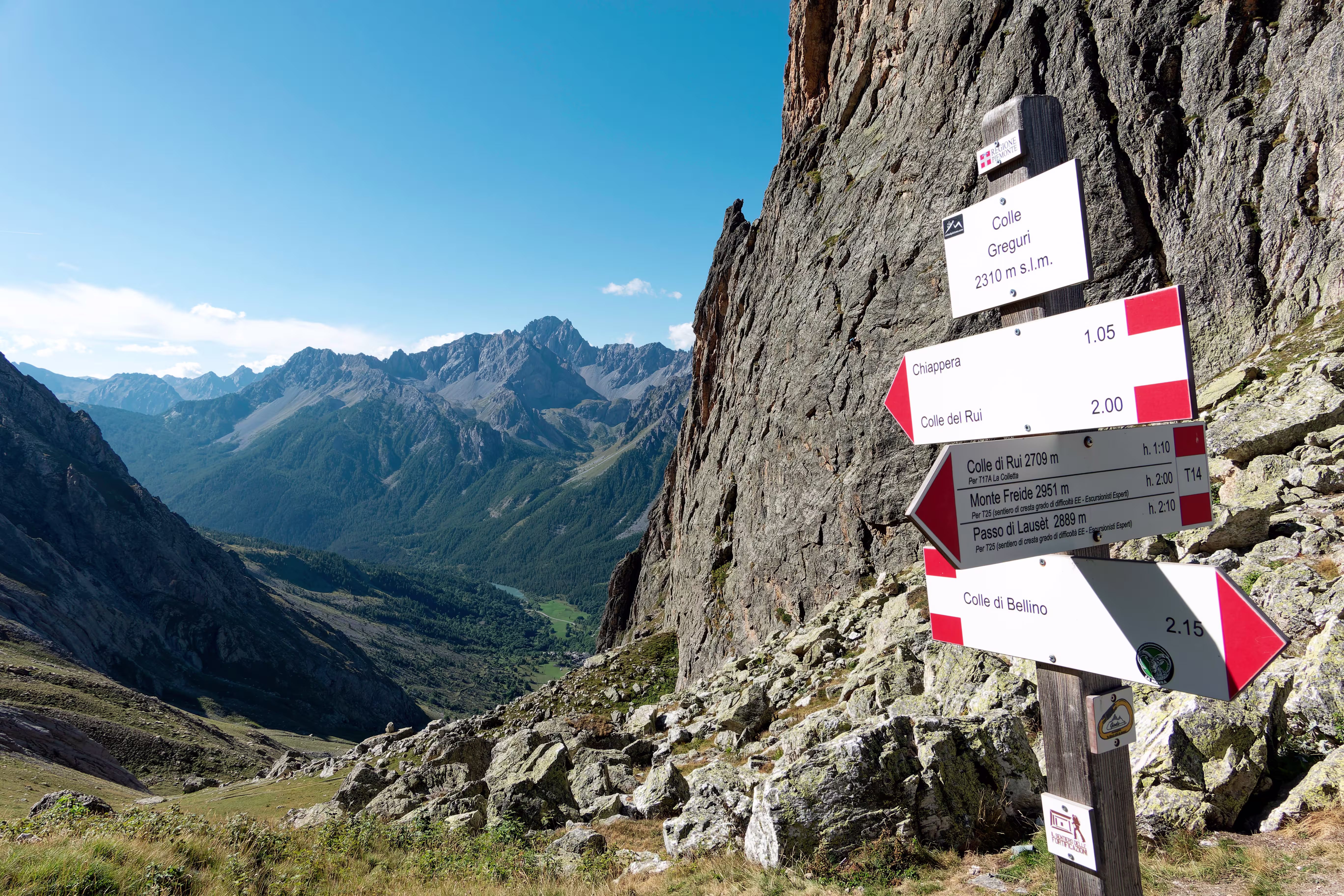 L’attacco è dopo il Colle Greguri