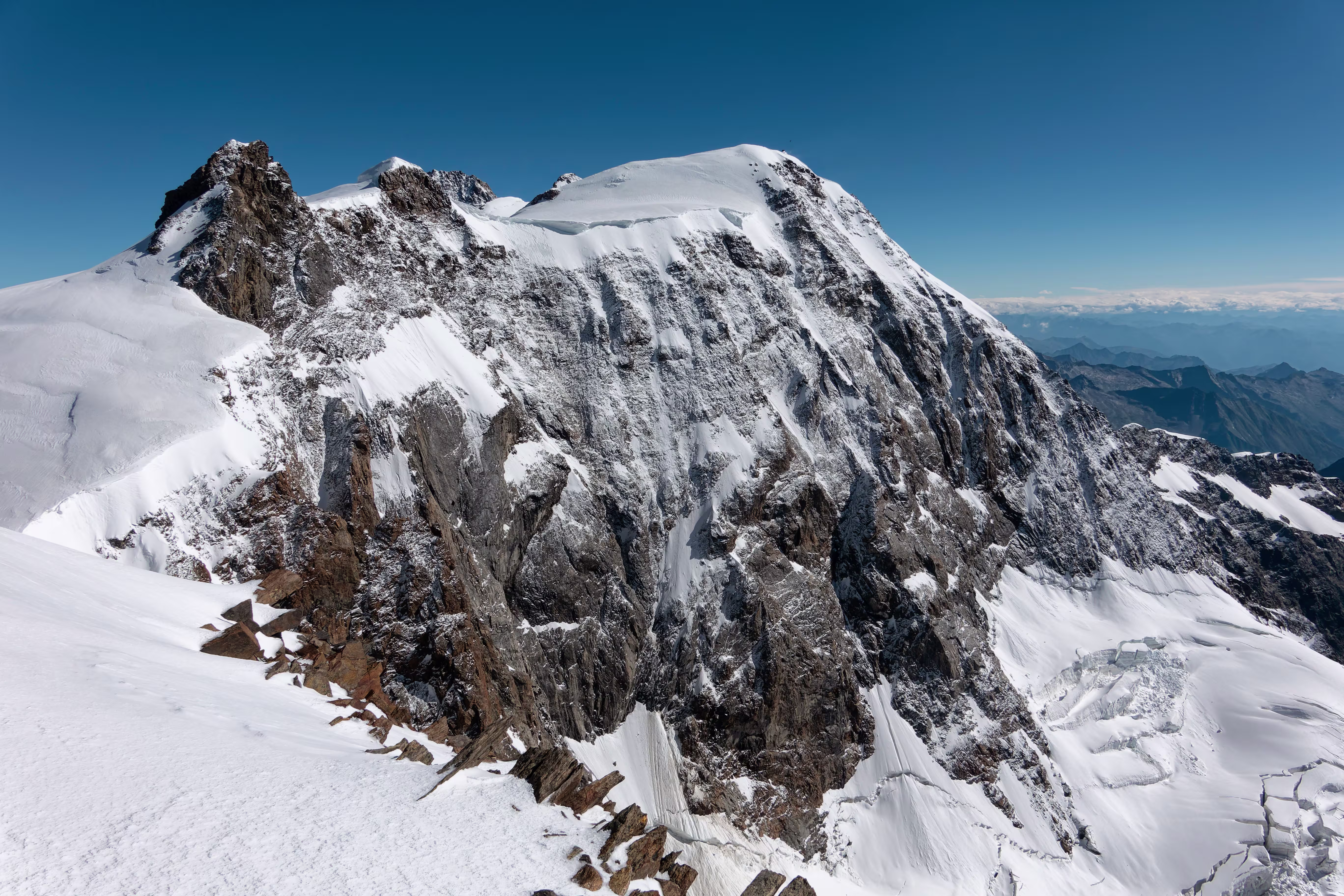 La parete sud del Rosa