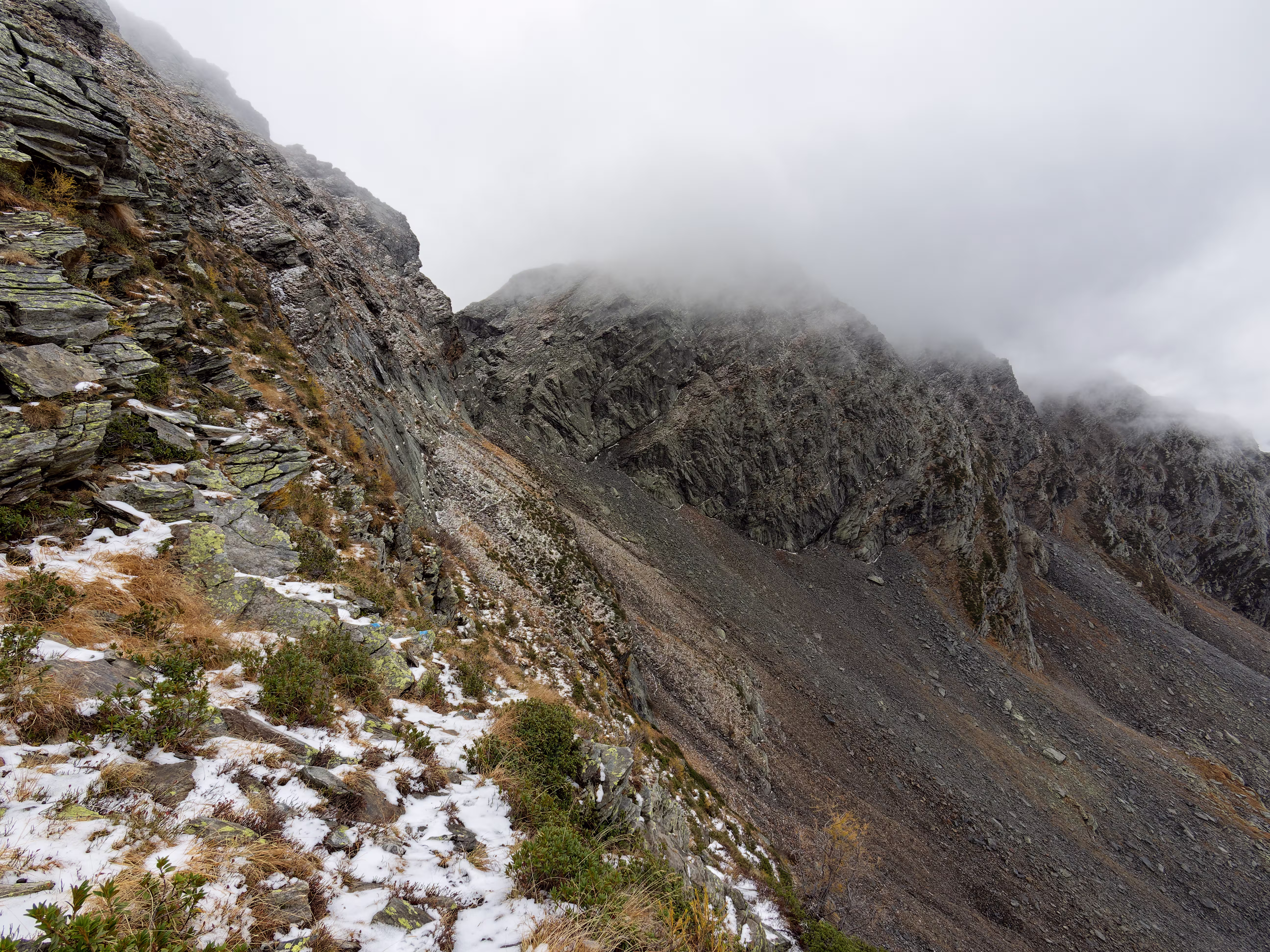 Il traverso leggermente esposto