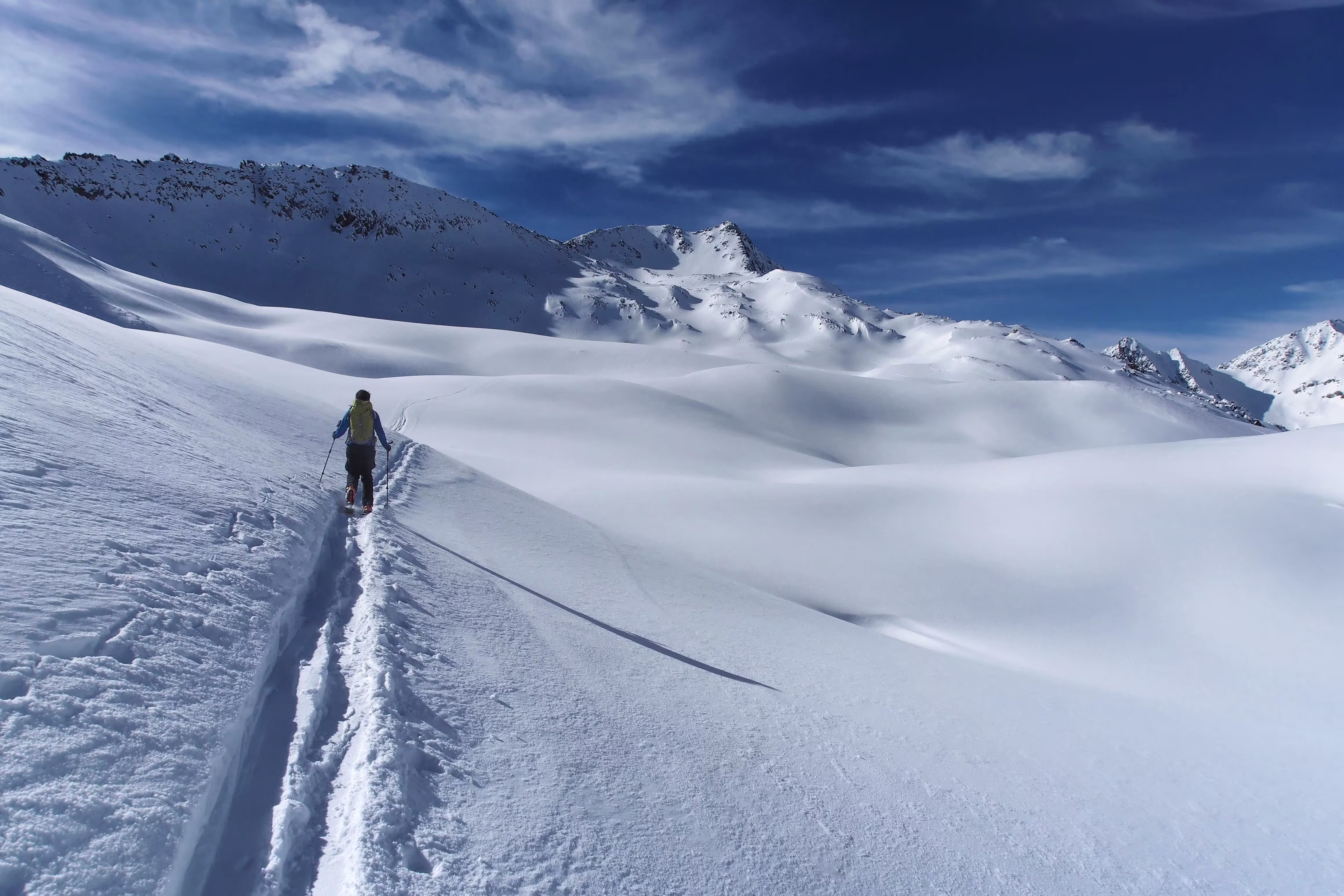 La vetta in lontananza
