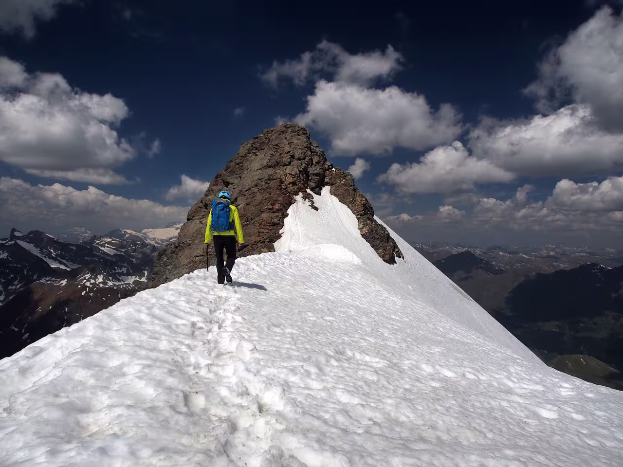 La cresta nevosa finale