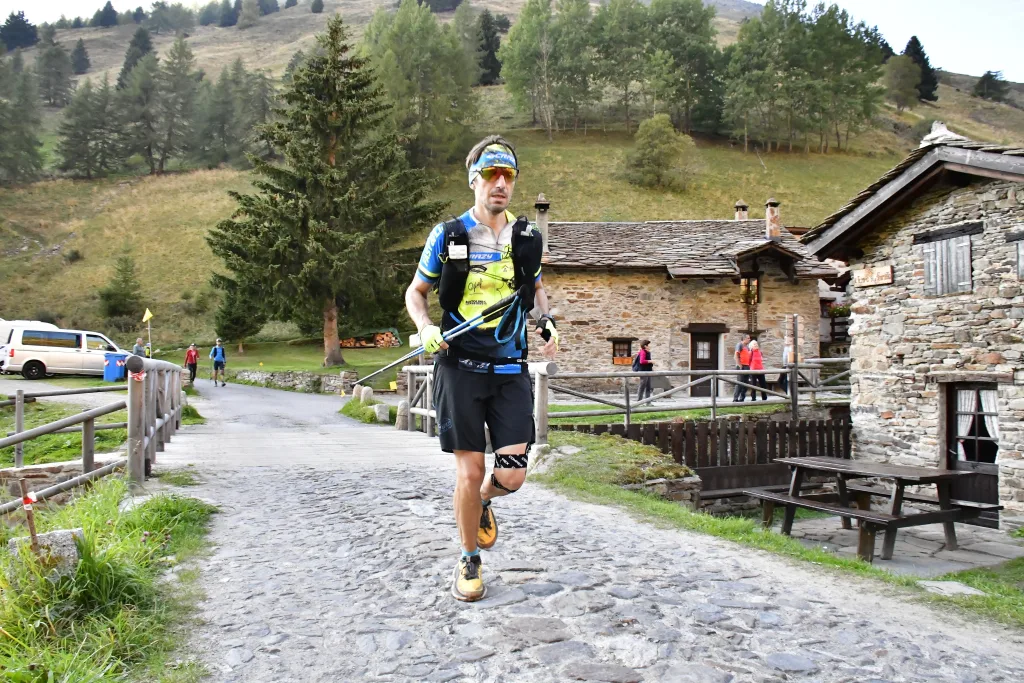 Arrivo al ristoro di Case di Viso