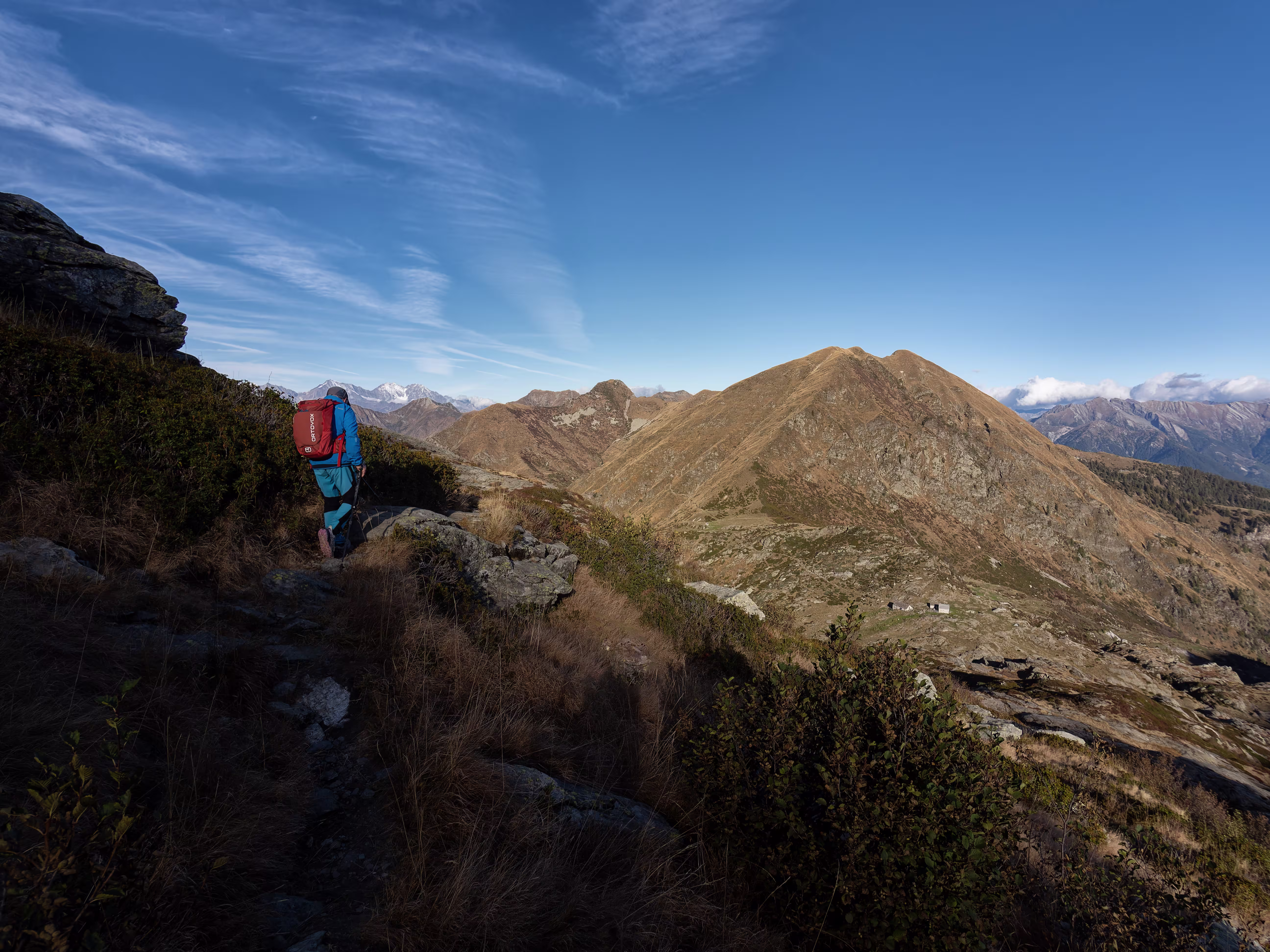 Verso la Bocchetta di Scaredi