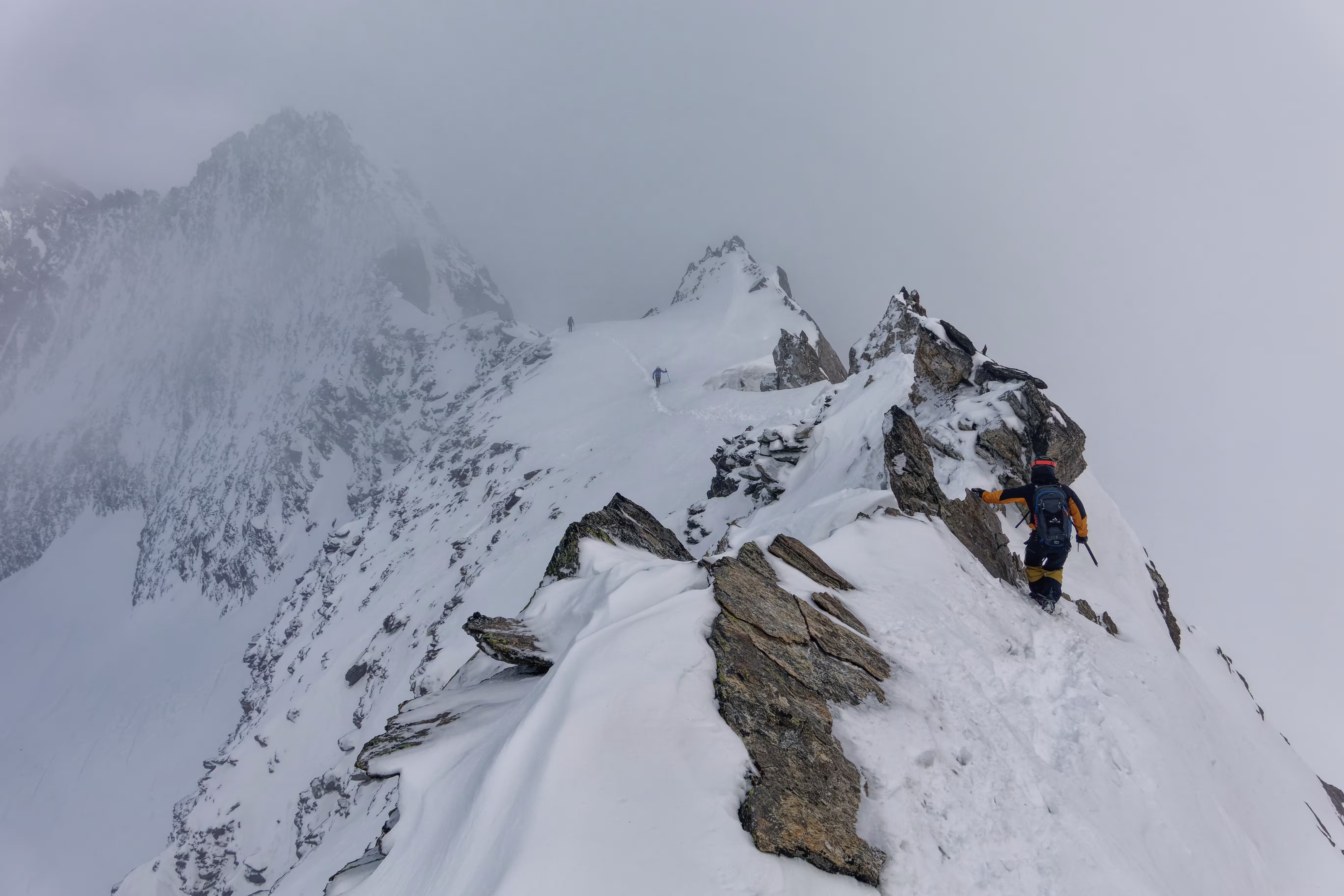 Rientro verso il canalino