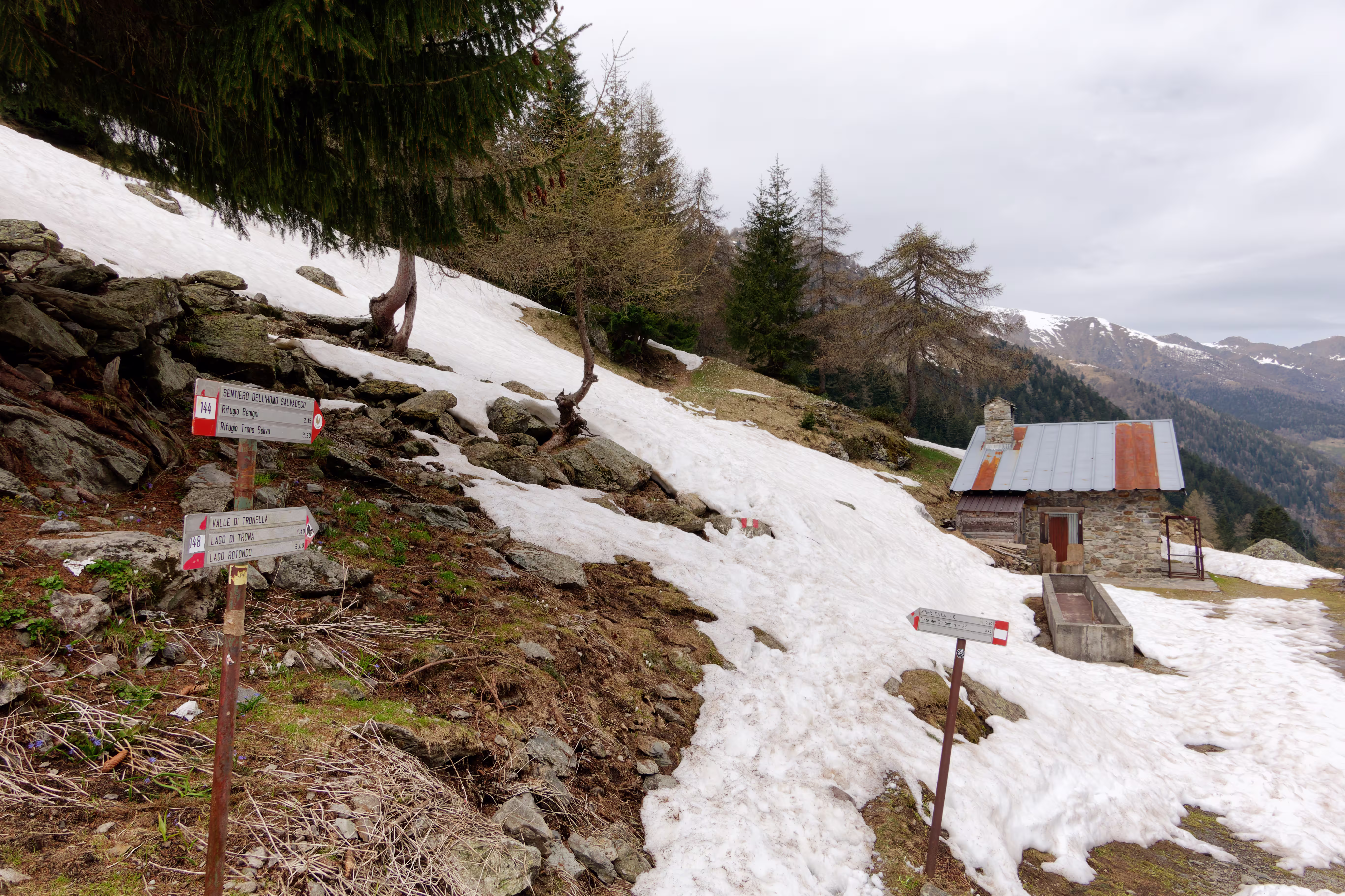 Partenza da Pescegallo