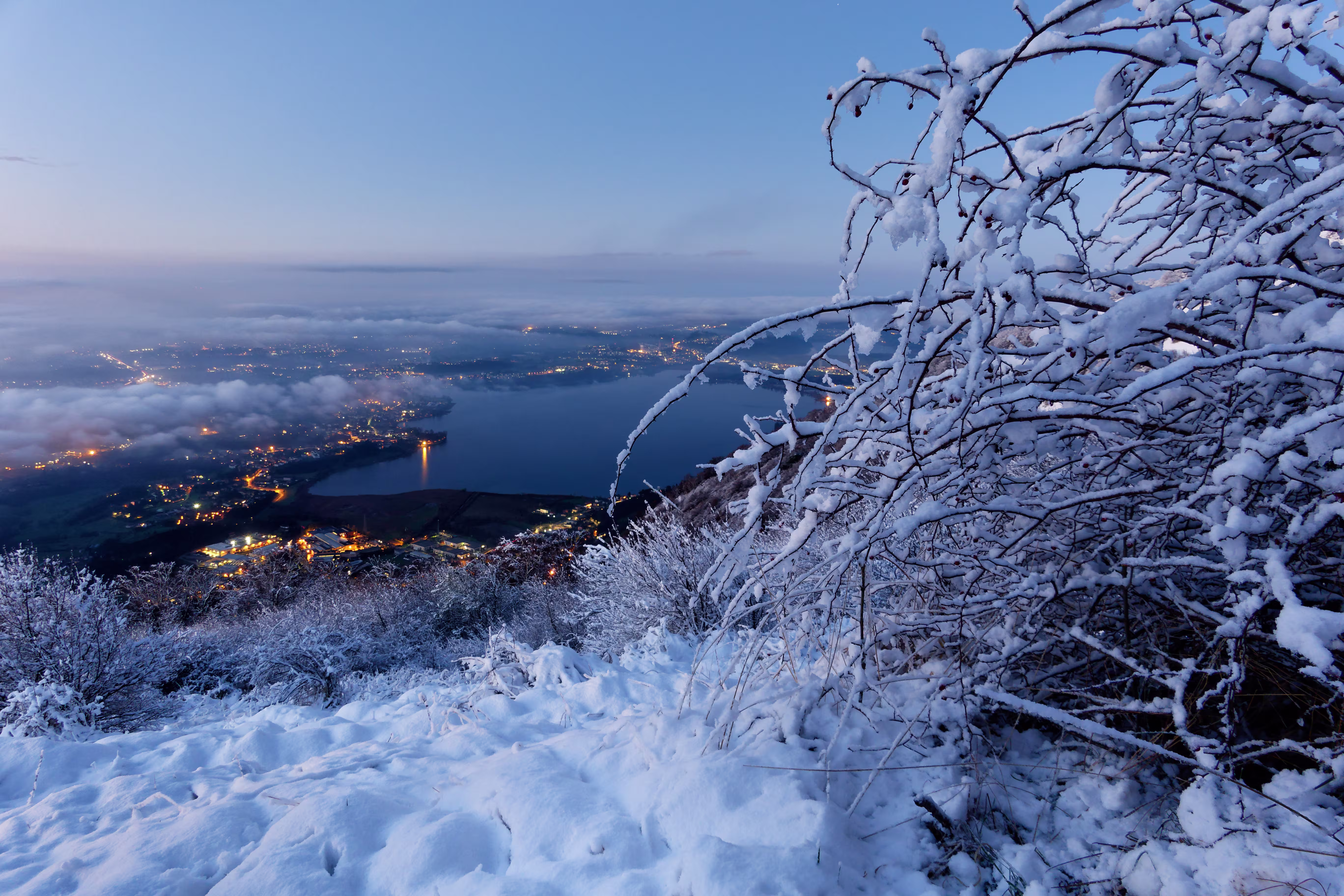 Albeggia sulla pianura