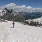 Piz Rondadura, Rientro panoramico