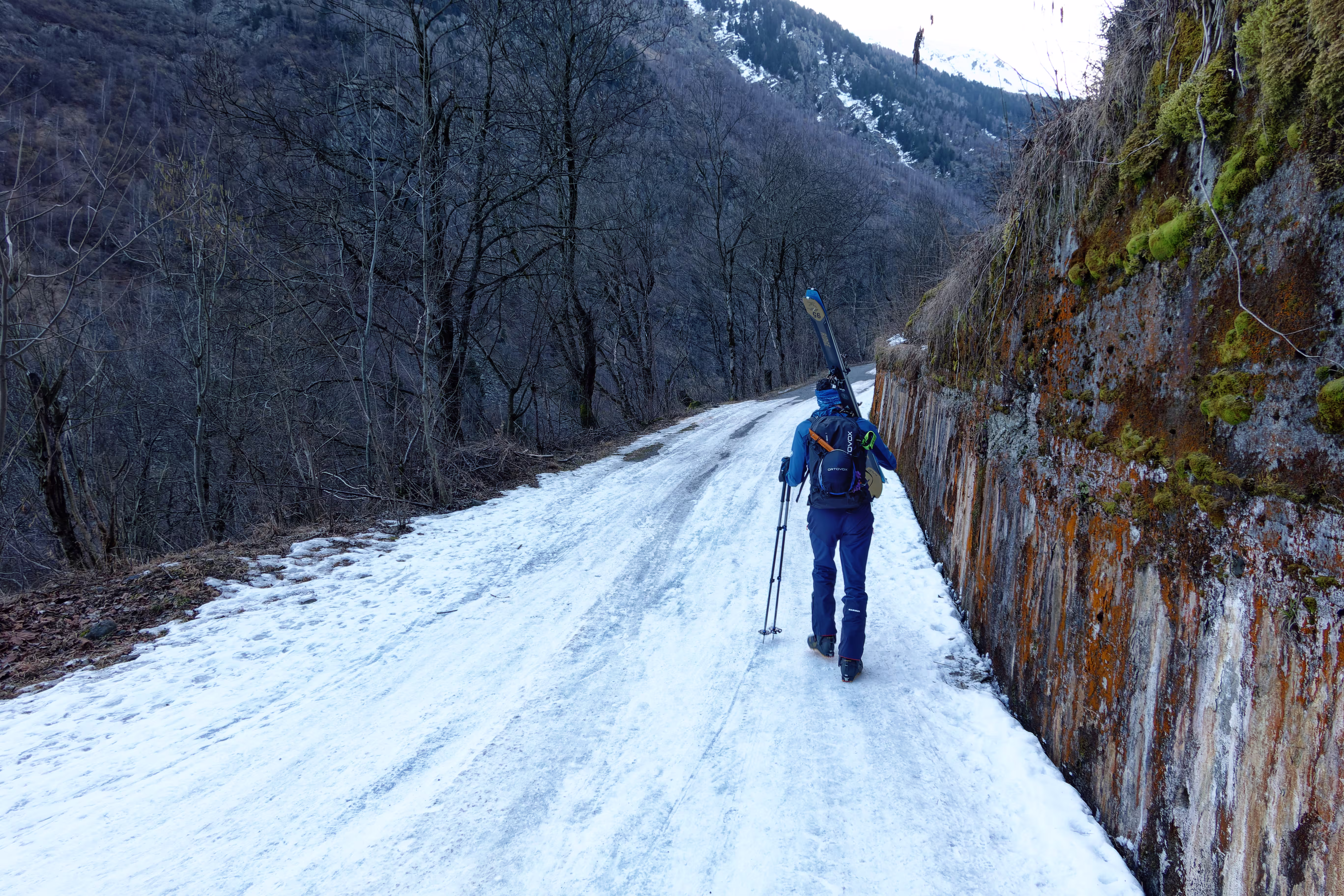 La strada ghiacciata per Agneda