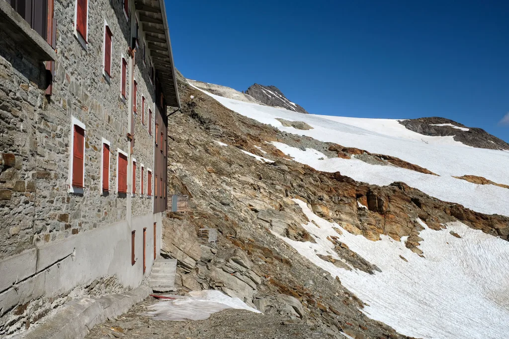 Vista dal Rifugio Scerscen