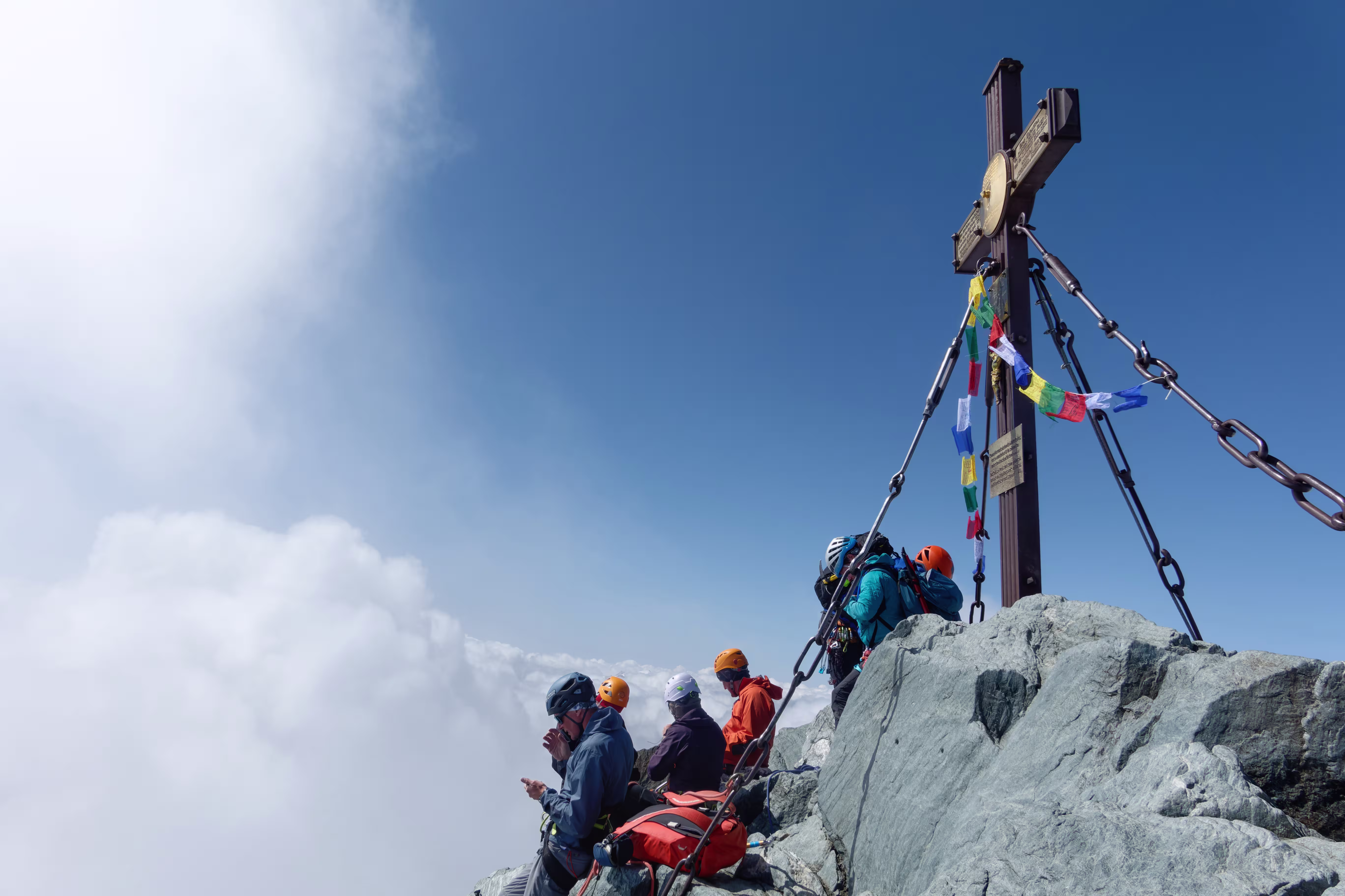 La bella croce di vetta