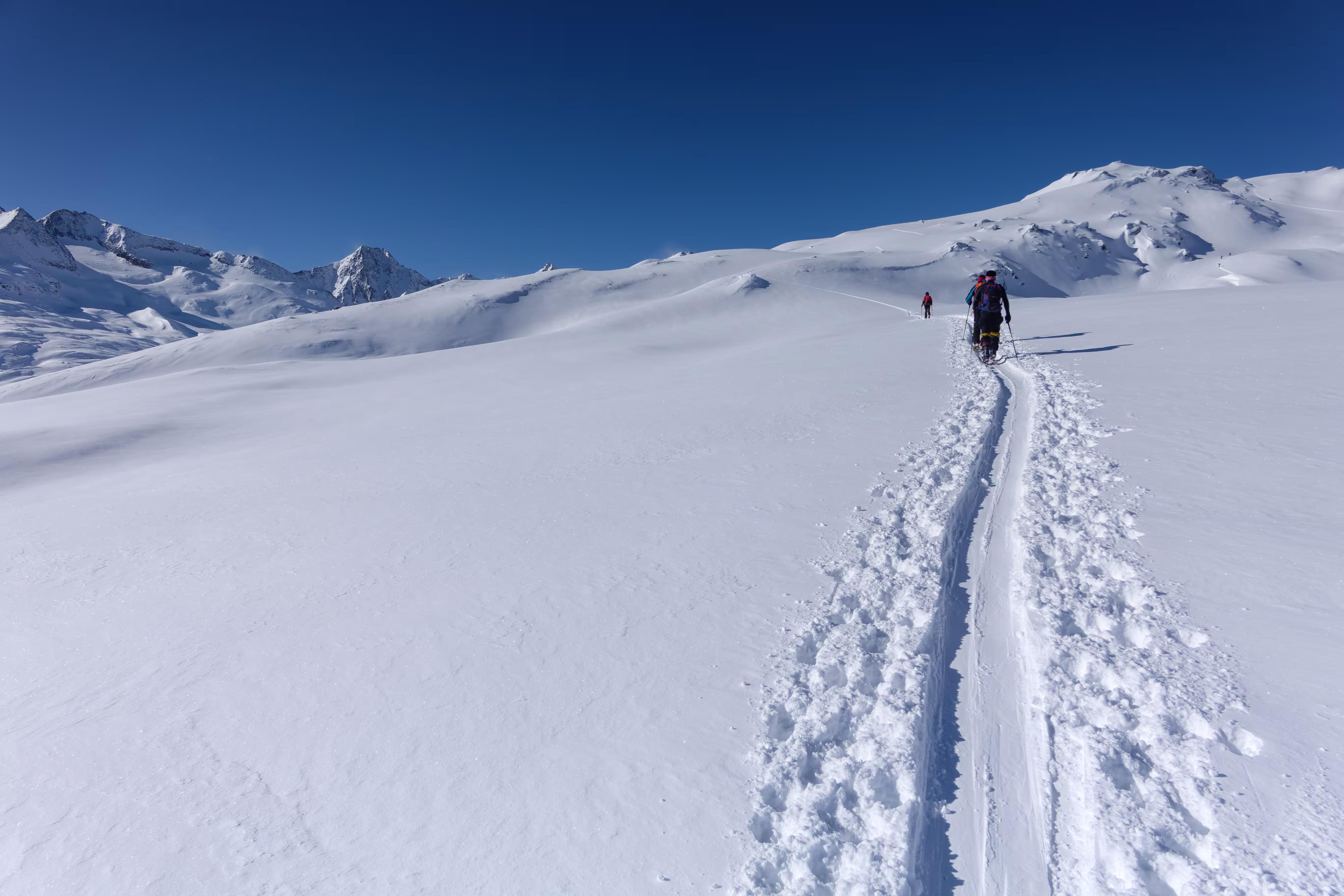 Vediamo la vetta per la prima volta