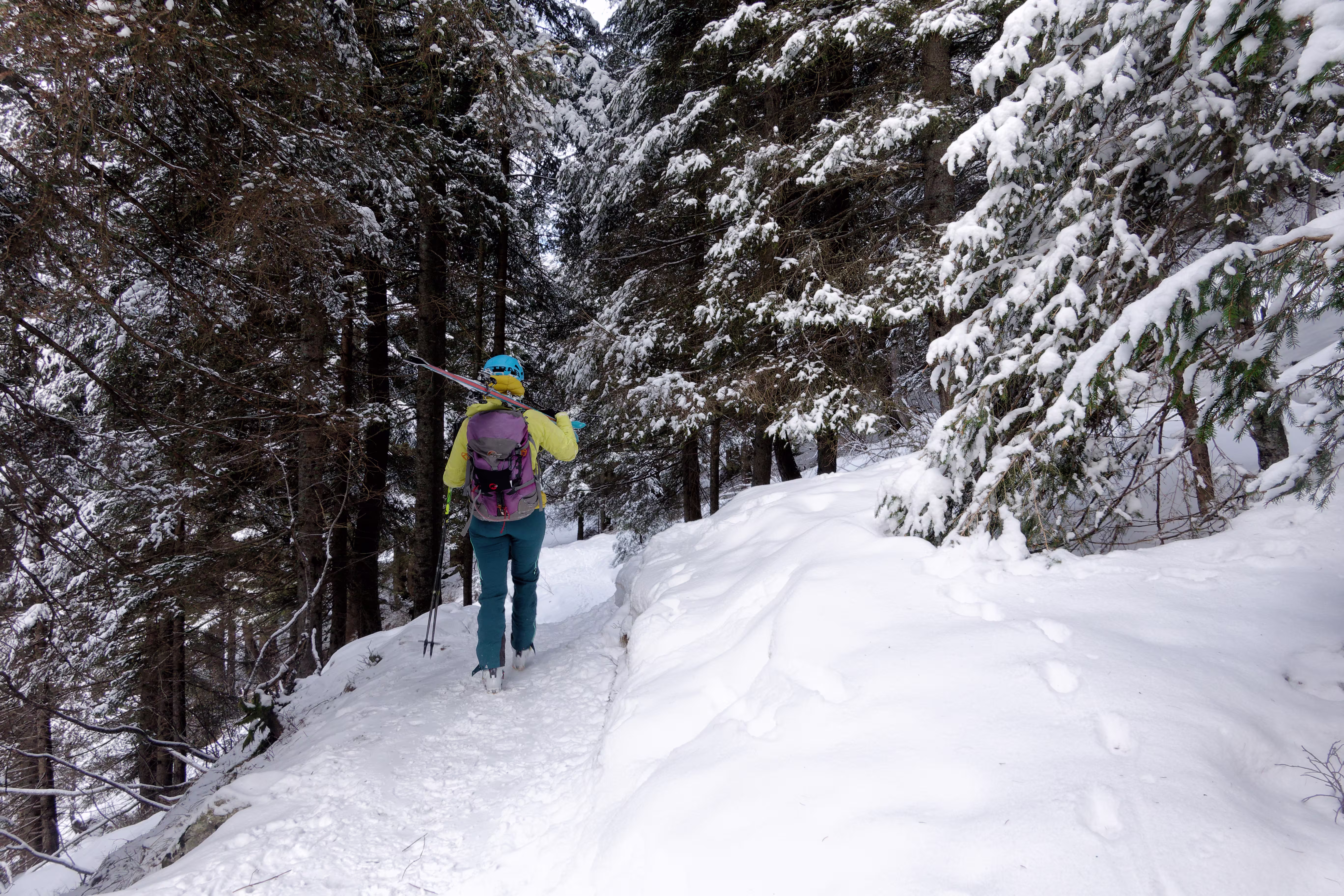 Rientro a piedi fino alla macchina