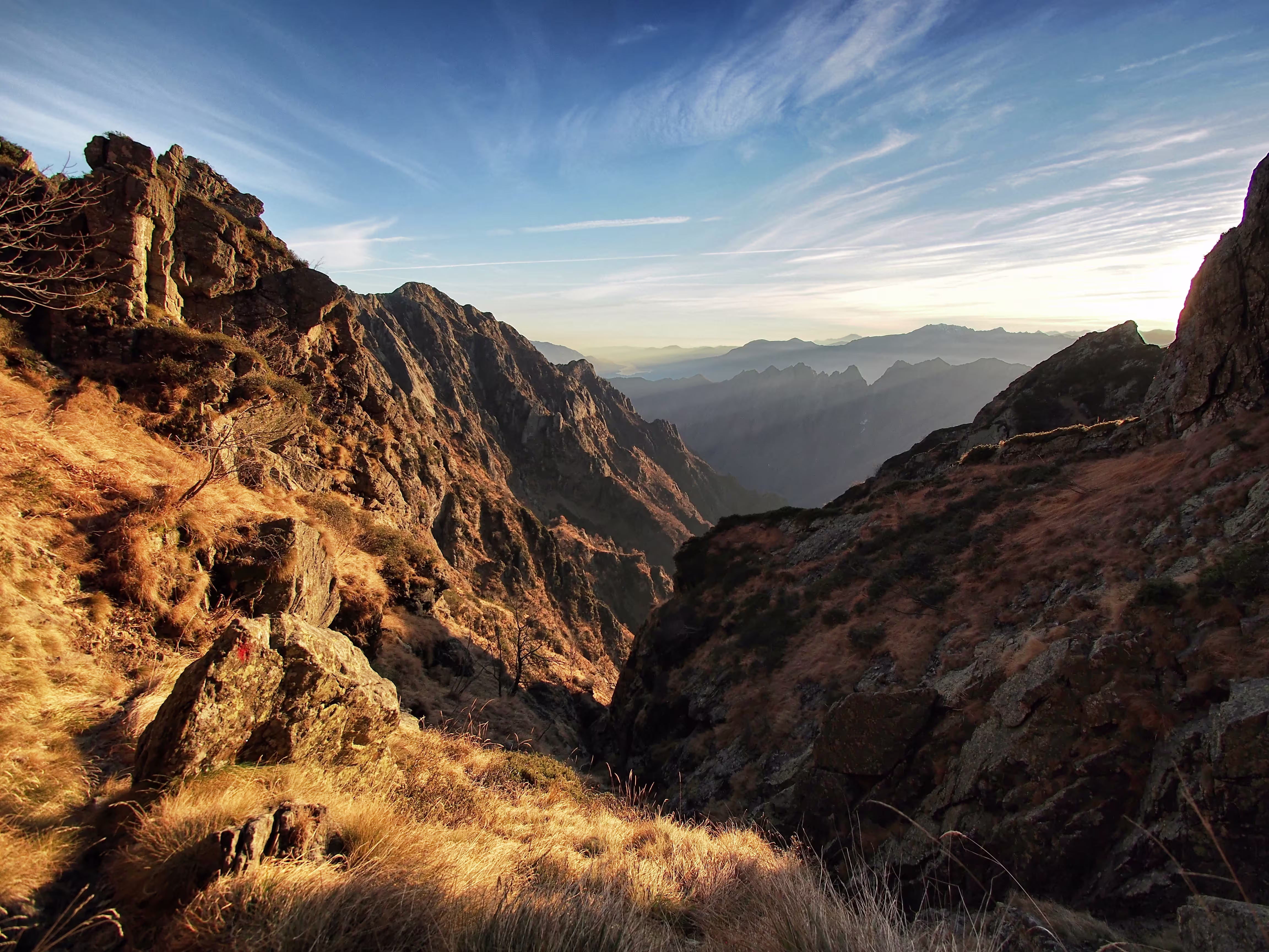 Tramonto alle Strette del Casè