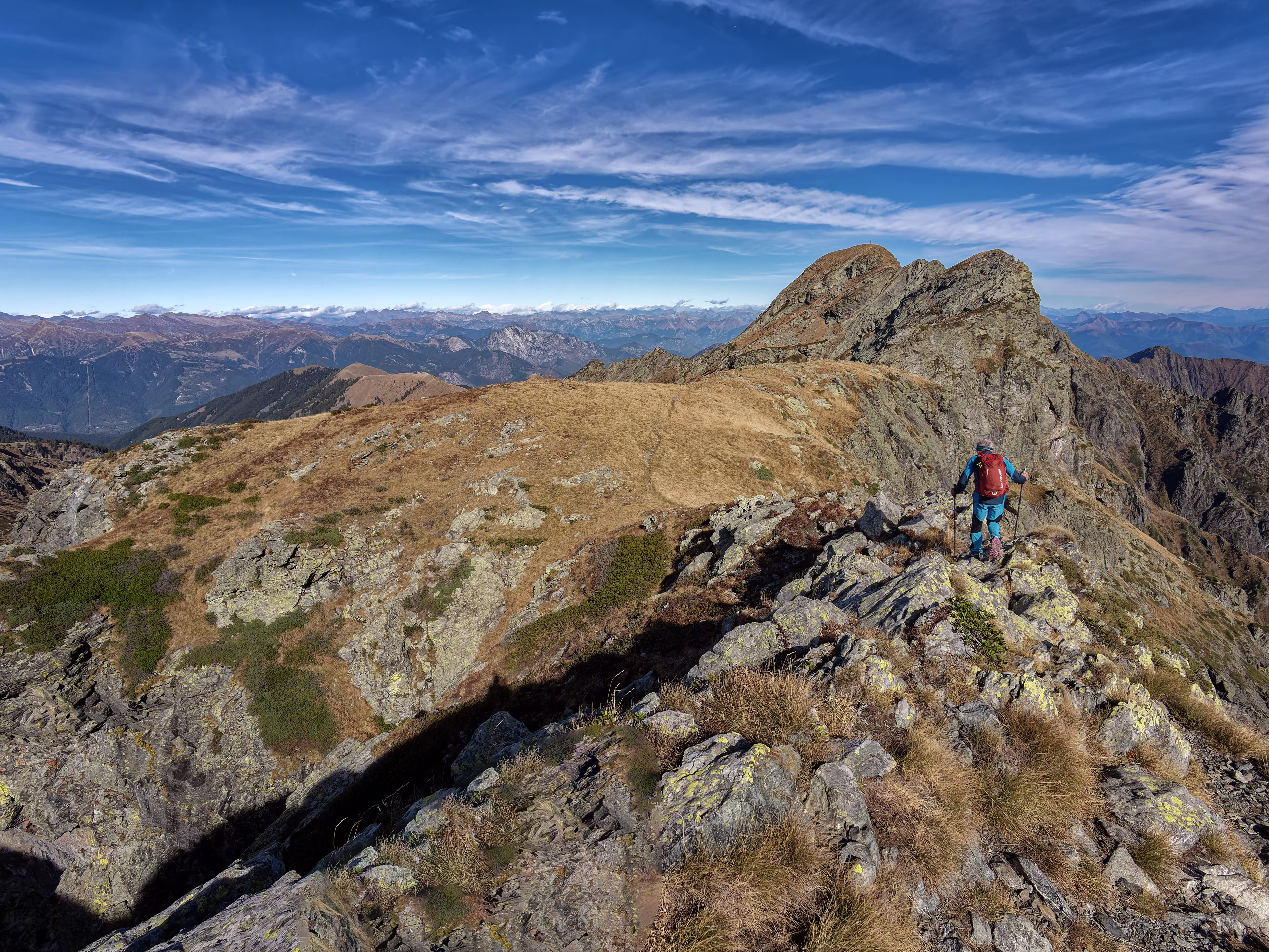 Verso la Cima della Laurasca