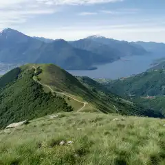 Splendidi panorami sul lago di Como
