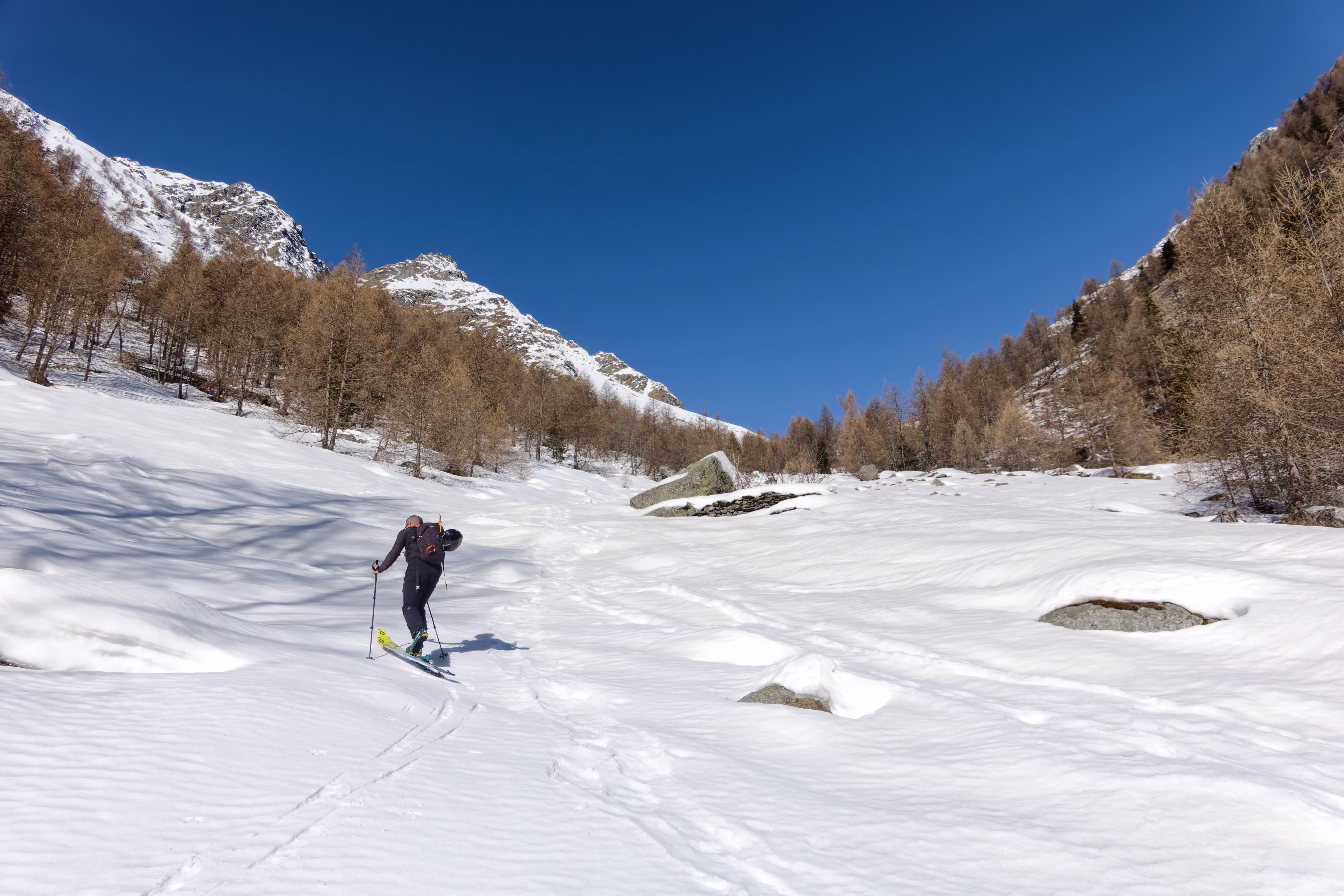 Finalmente saliamo bene con le pelli