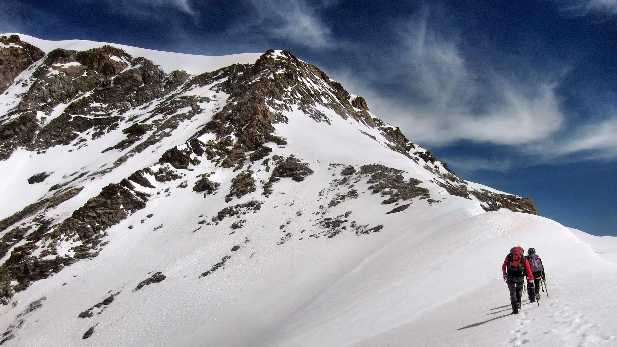 Sulla cresta SSO della Vincent