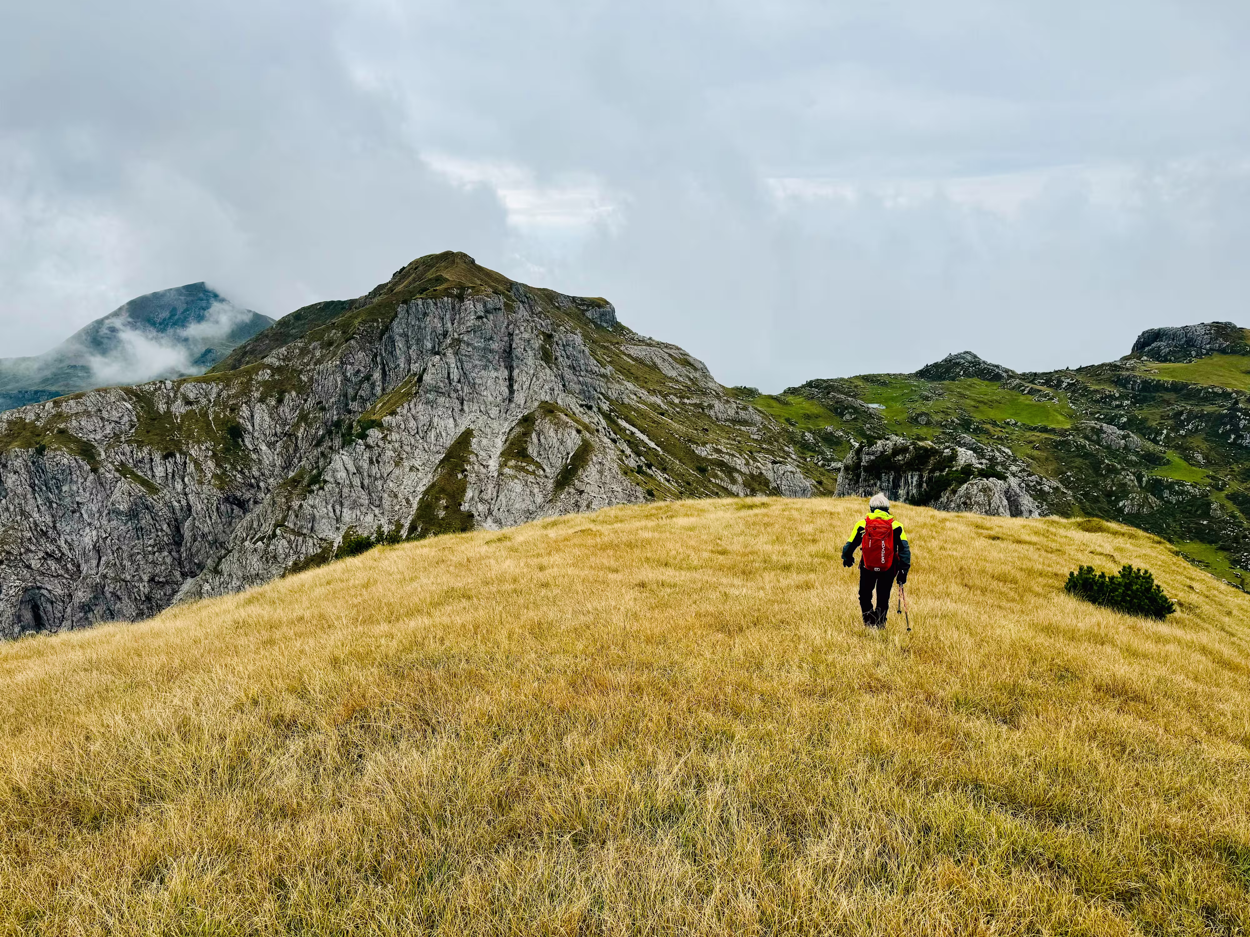 Sulla cima della Cornetta