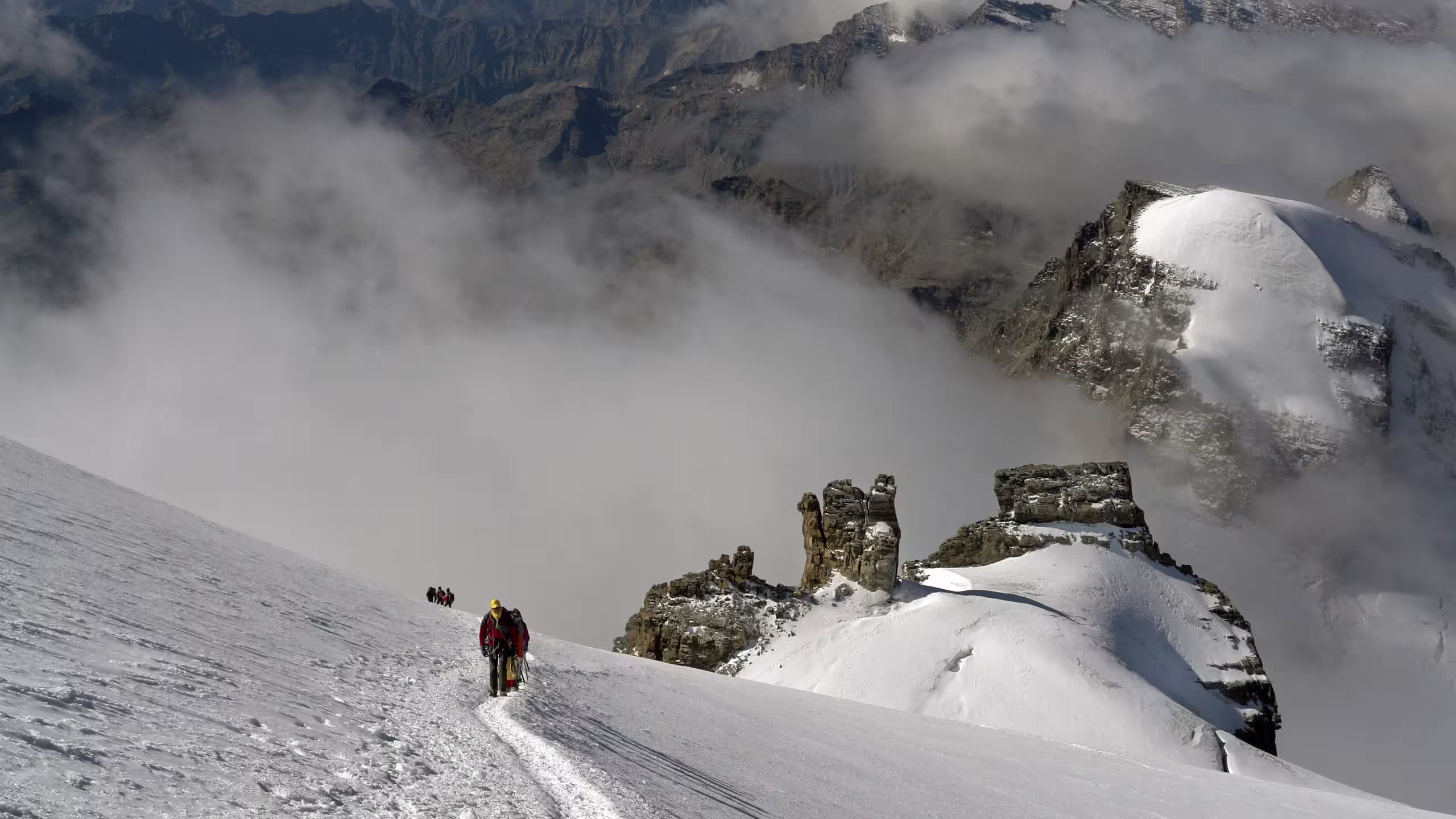 Verso la cima del Gran Paradiso