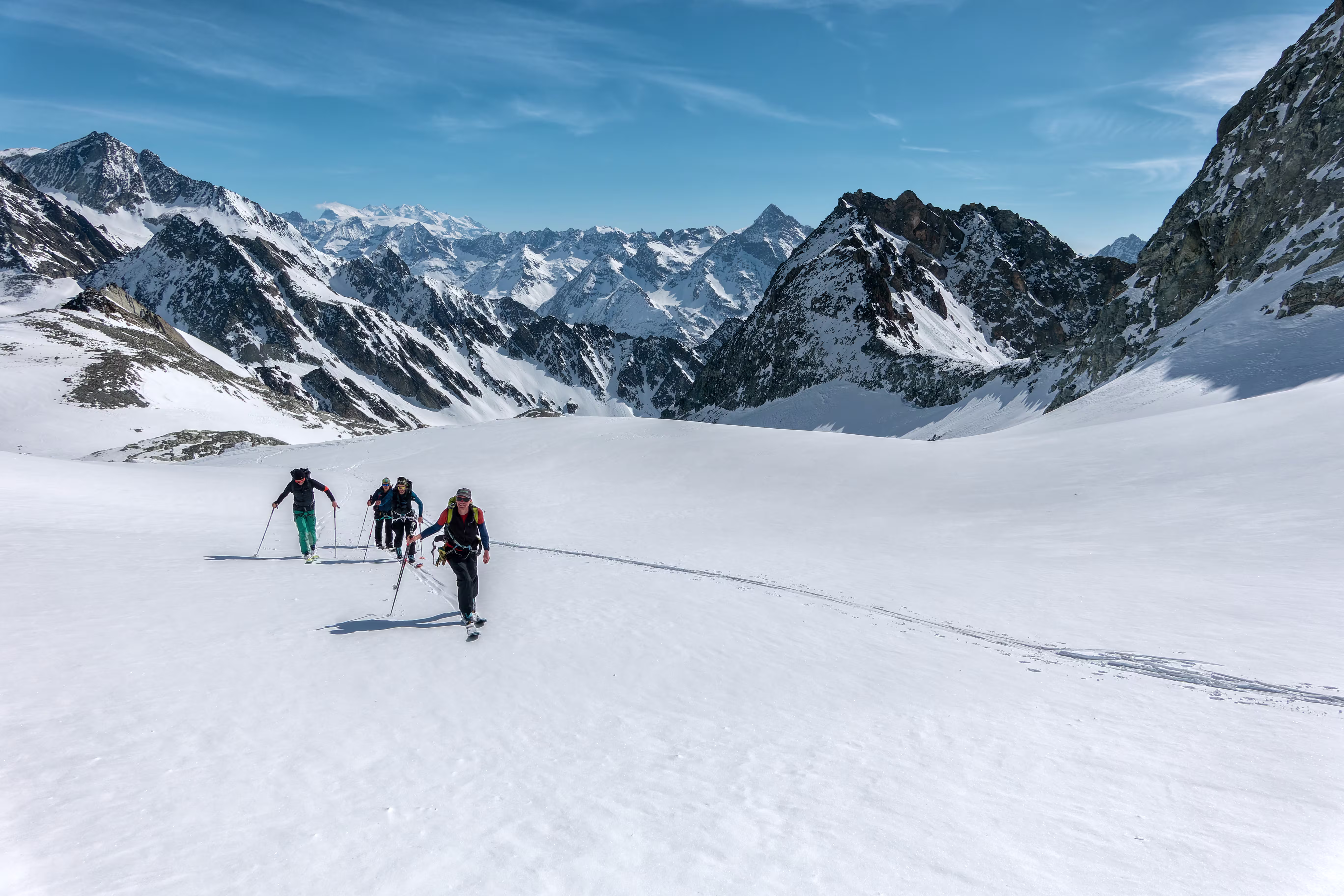 Magnifici scorci sul Monte Rosa