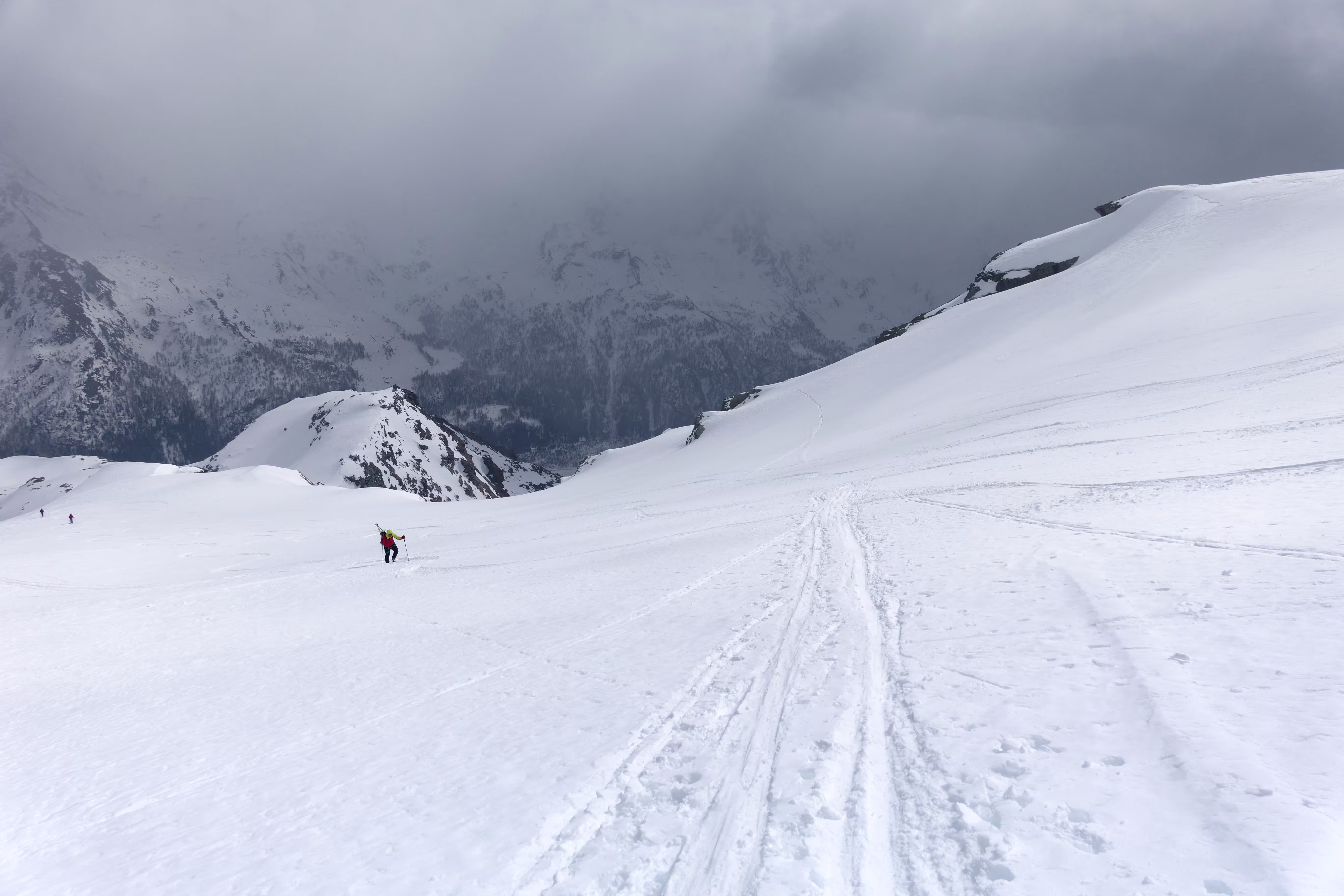 Sul Ghiacciaio di Morion