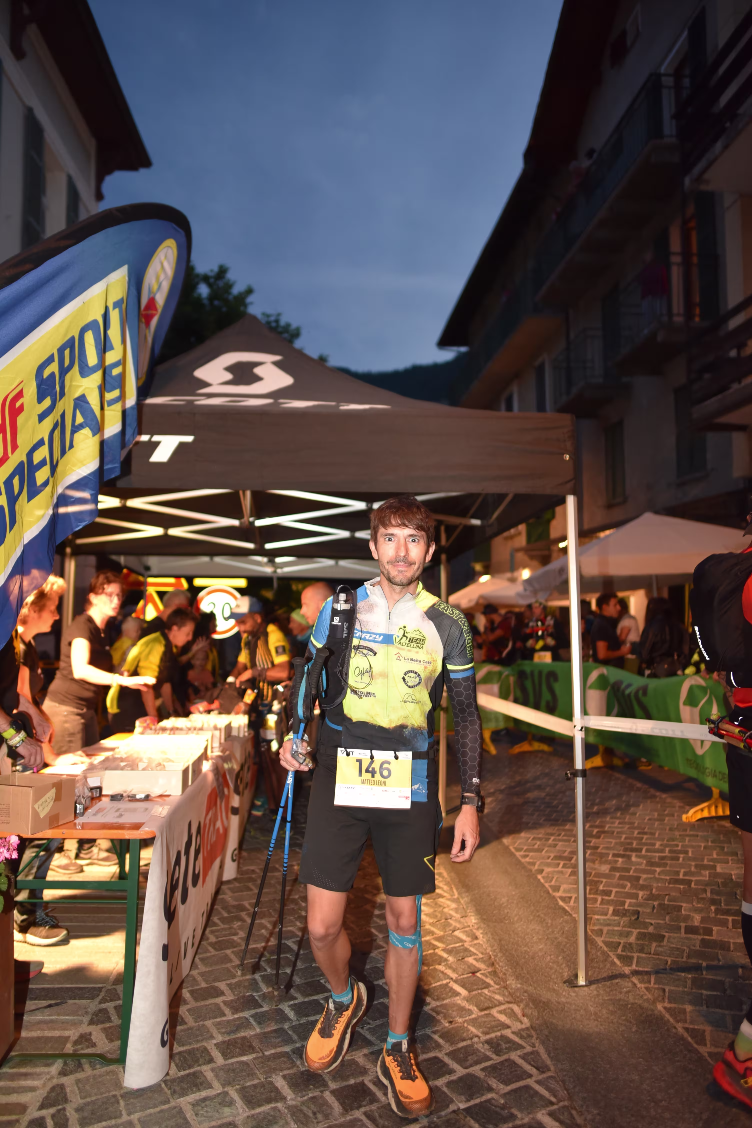 Poco prima della partenza