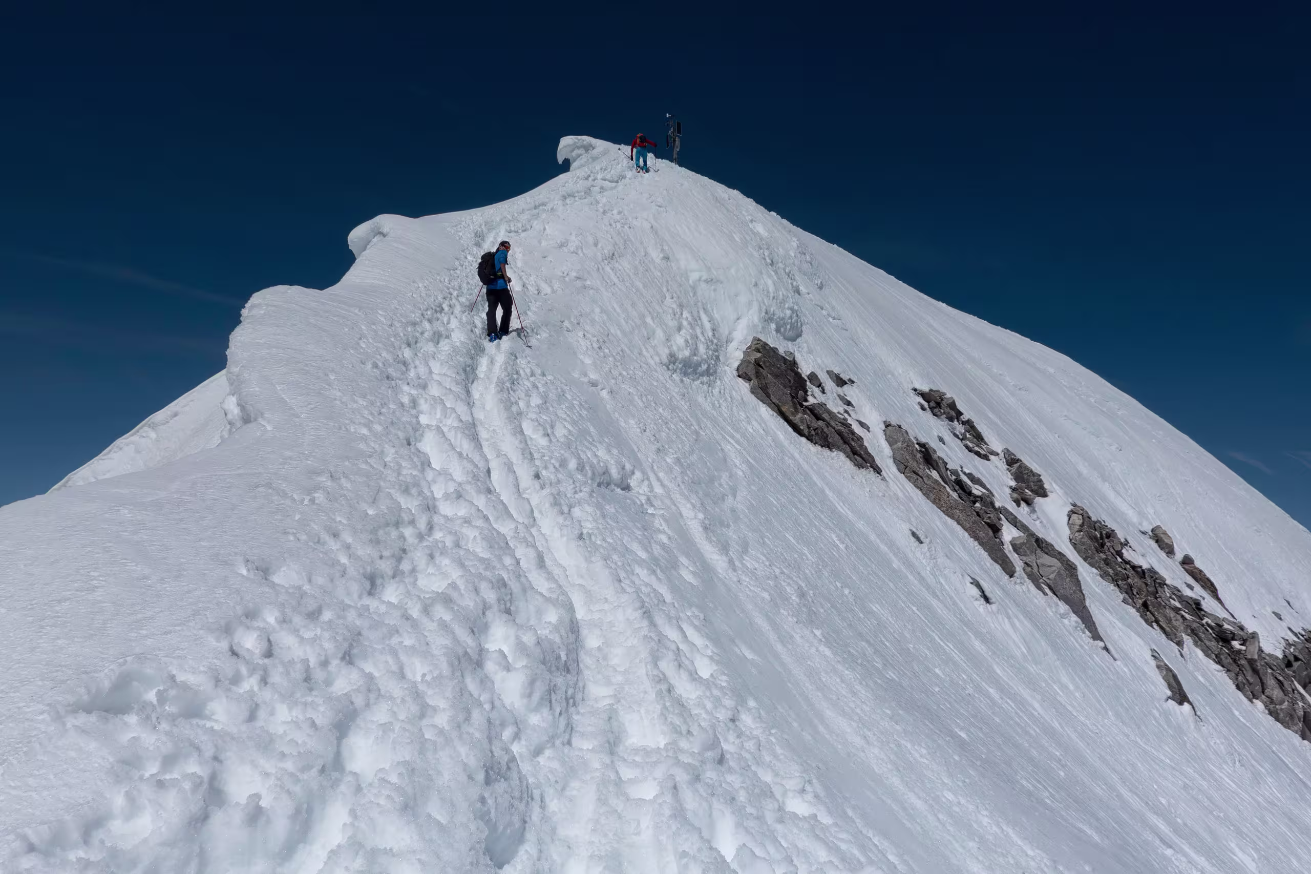 La cresta finale del Lucendro