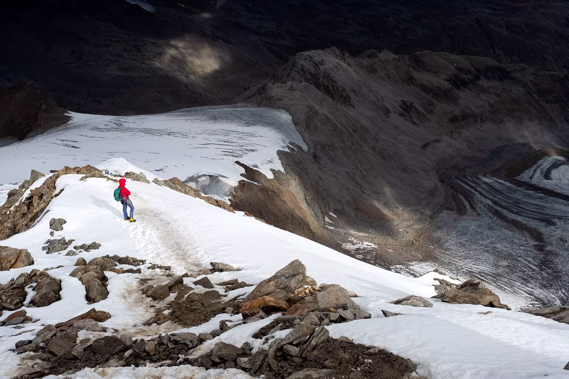 Tratto finale della cresta
