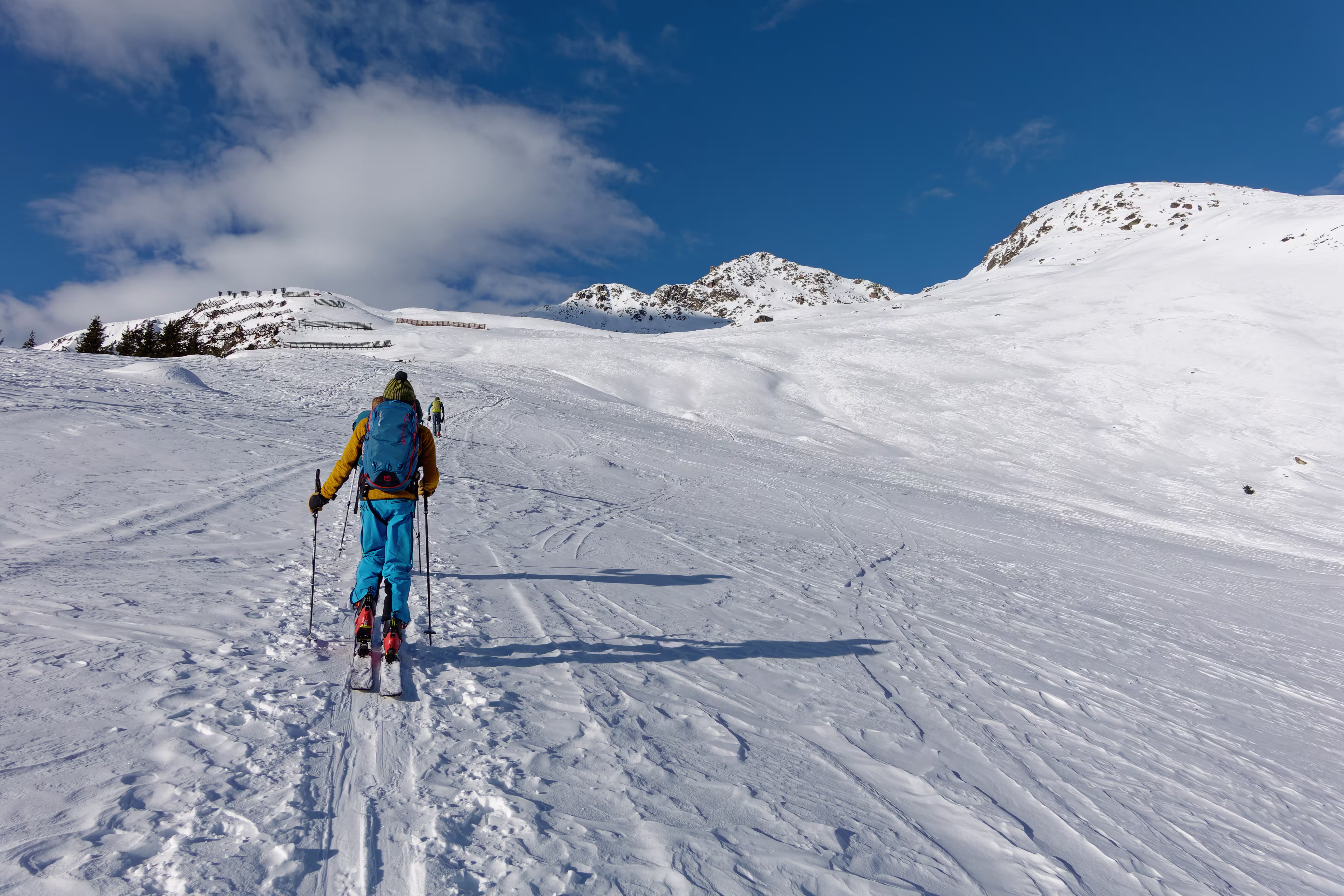 Lasciamo la Galmihornhütte