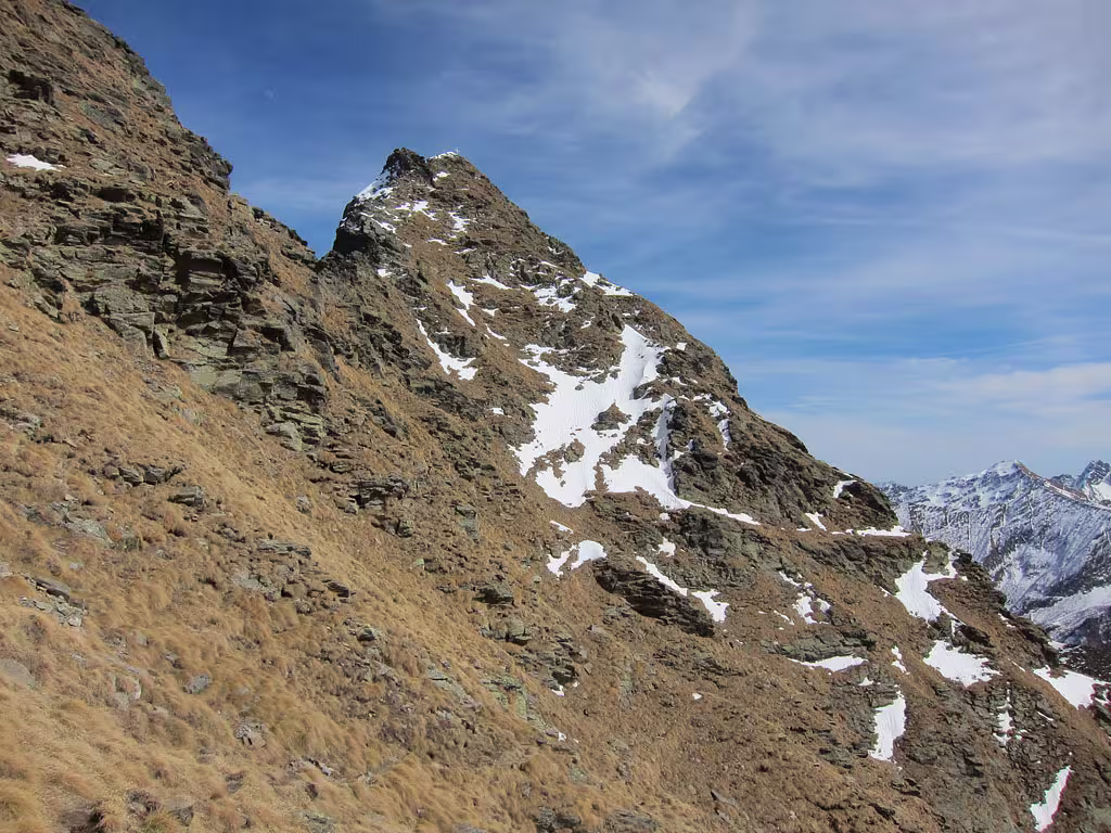La vetta del Pizzo Alto