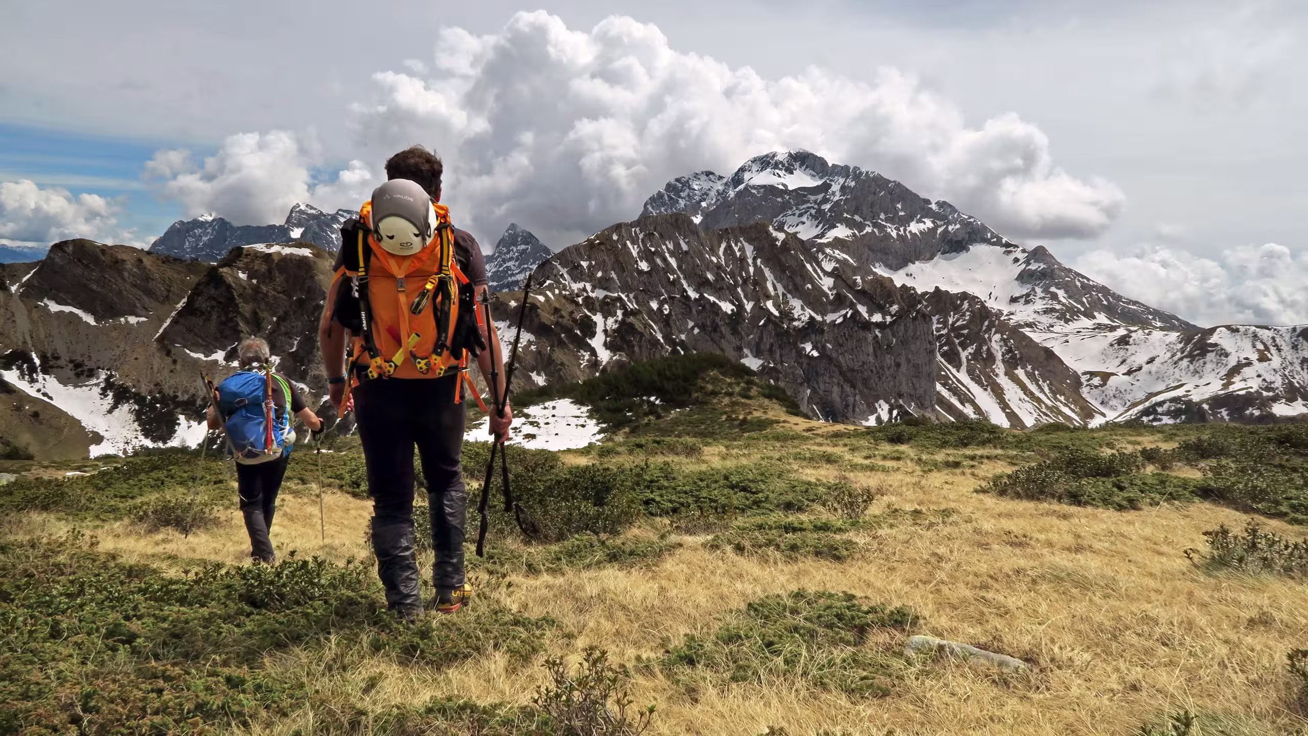Rientro verso le Baite di Mezzeno