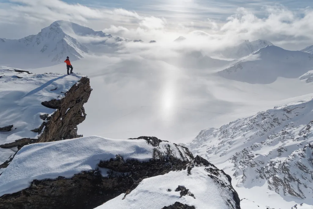 Svalbard, vista sul Ghiacciaio Manebreen