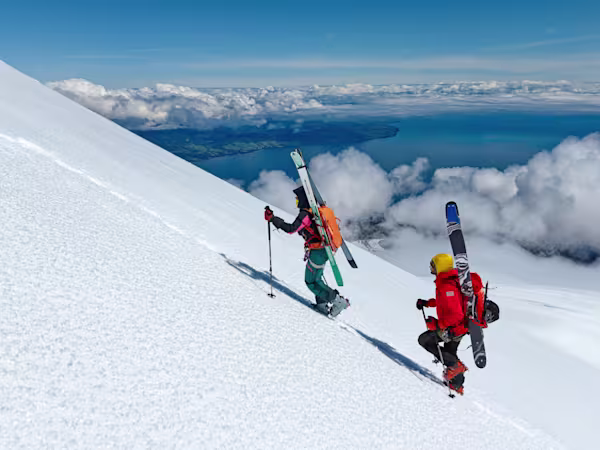 Il tratto finale a piedi dell’Osorno