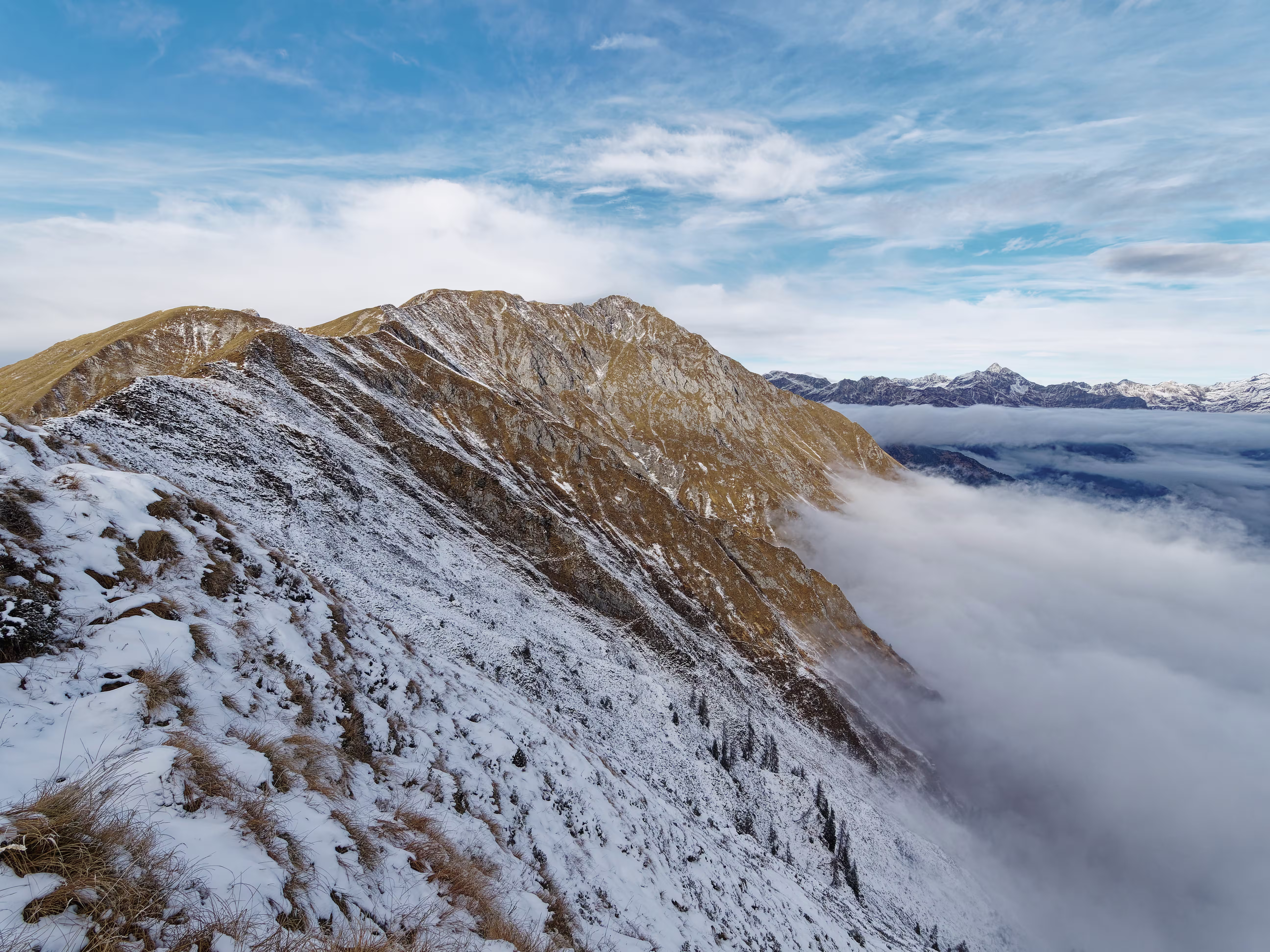 Il Monte Secco dalla Cima Vaccaro