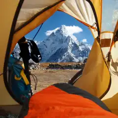 Notte in tenda con L-Ama Dablam