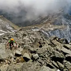 La cresta del galleggione e Chiavenna