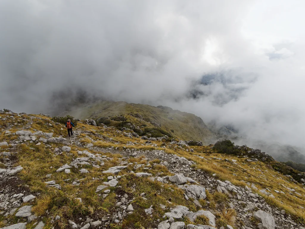 Discesa dal Monte Venturosa