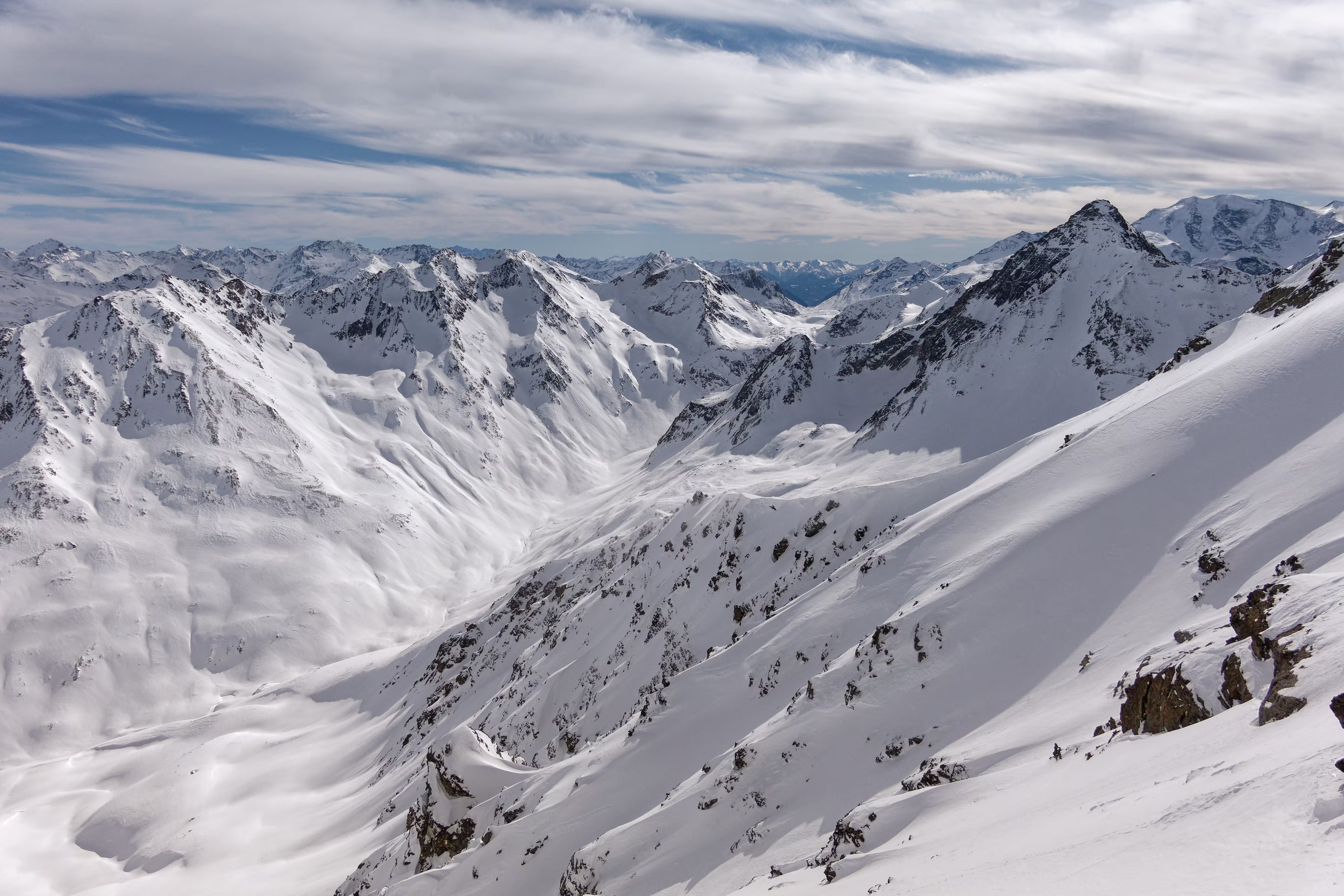 Panorama dalla cresta